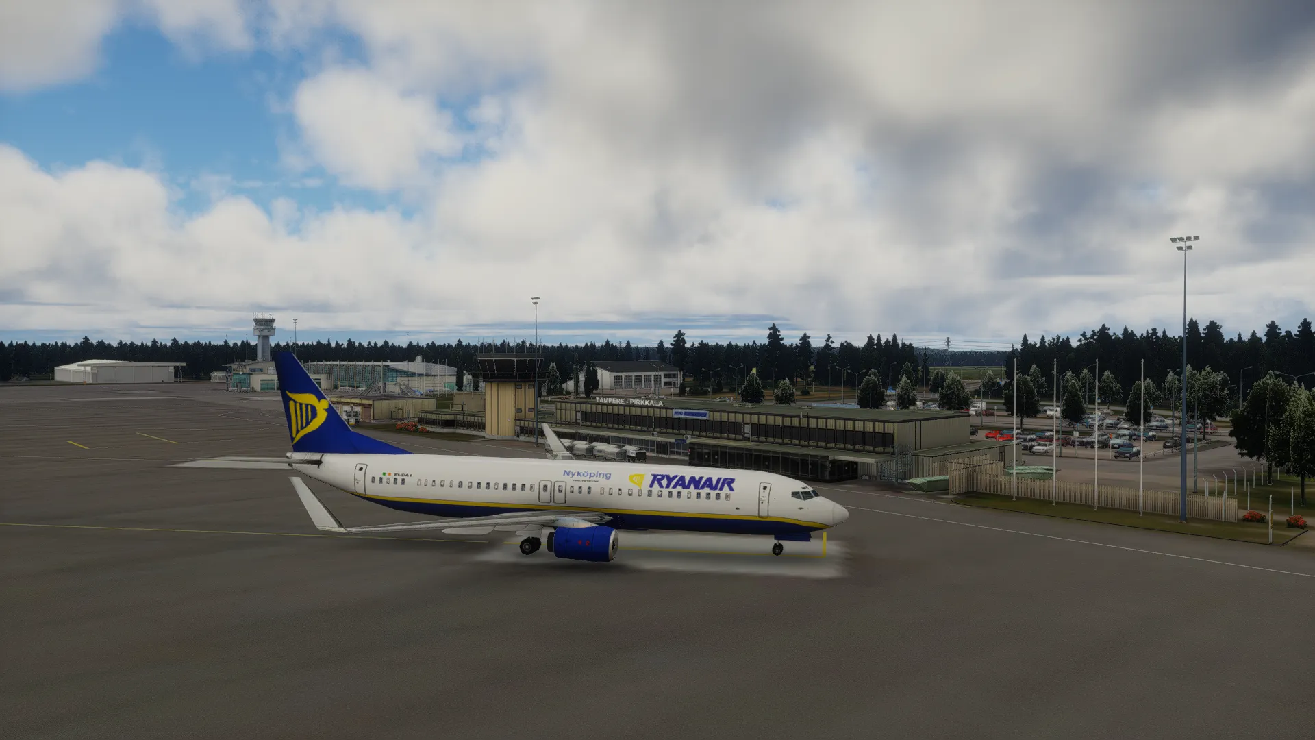 Аэропорт EFTP ( Тампере, Финляндия )
