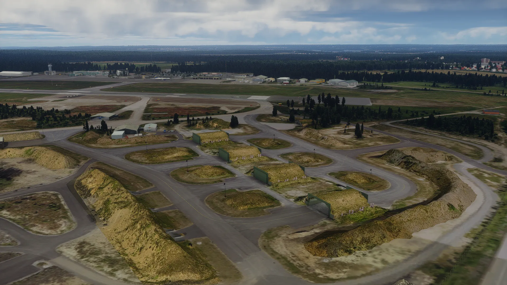 Аэропорт EFTP ( Тампере, Финляндия )