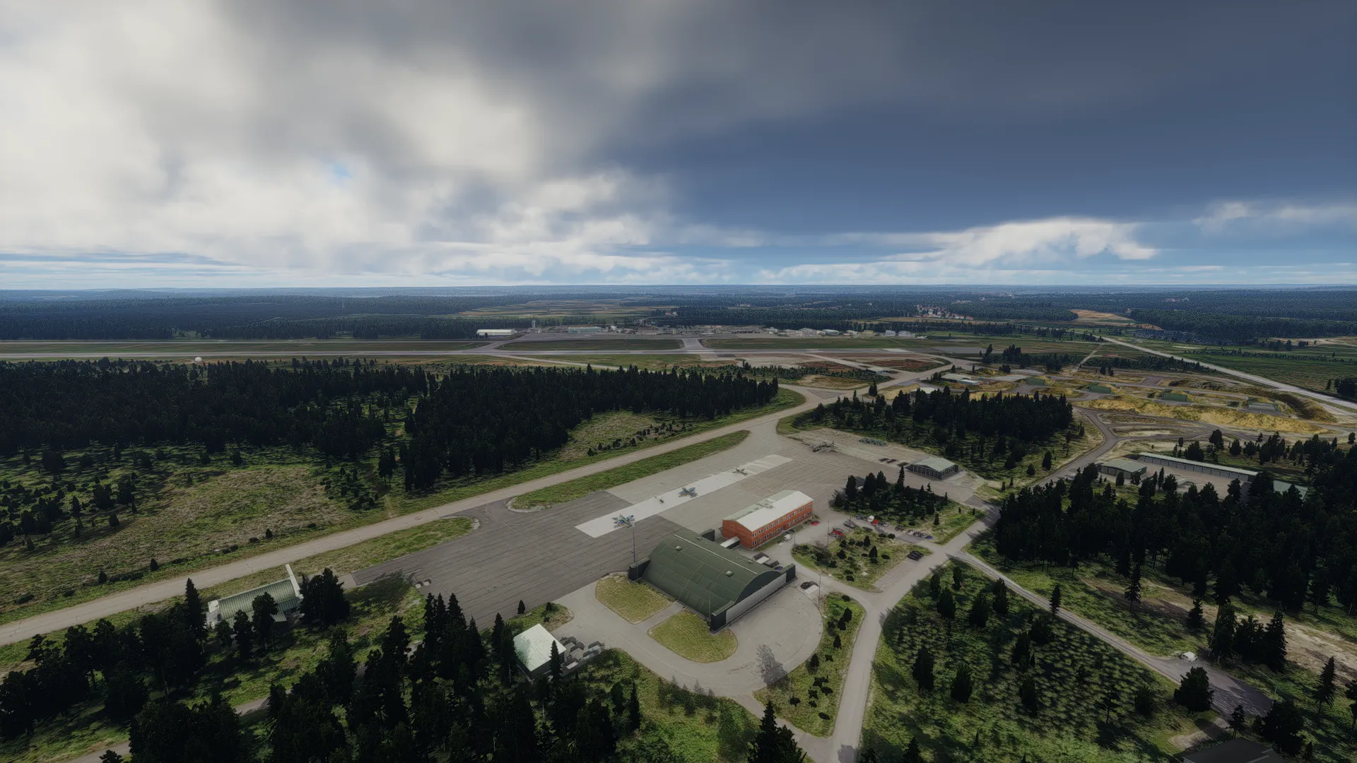 Аэропорт EFTP ( Тампере, Финляндия )