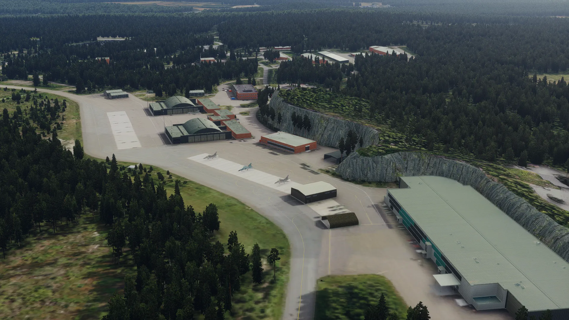 Аэропорт EFTP ( Тампере, Финляндия )