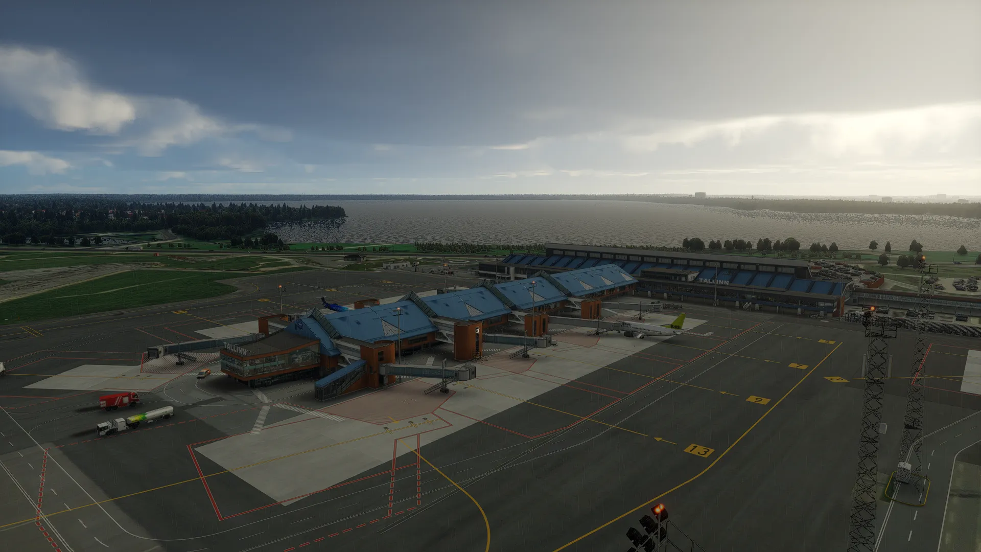 Аэропорт EETN ( Таллин, Эстония )