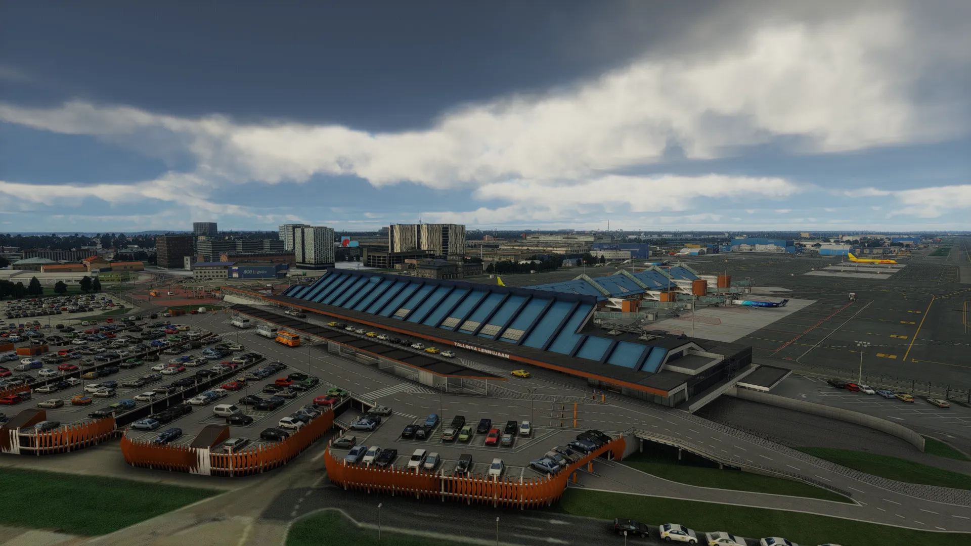 Аэропорт EETN ( Таллин, Эстония )