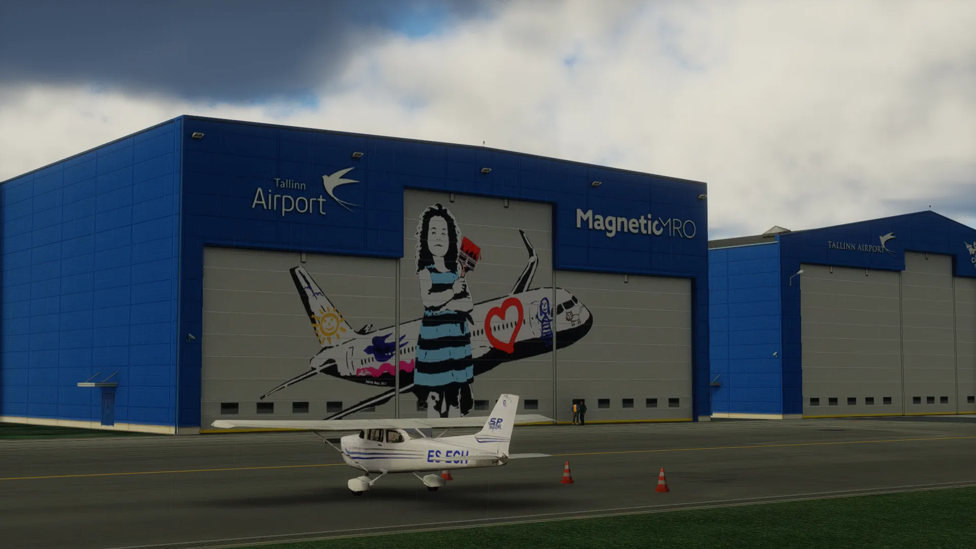 Аэропорт EETN ( Таллин, Эстония )