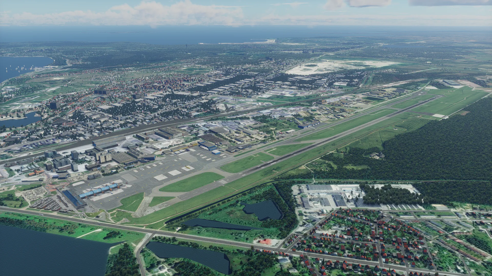 Аэропорт EETN ( Таллин, Эстония )