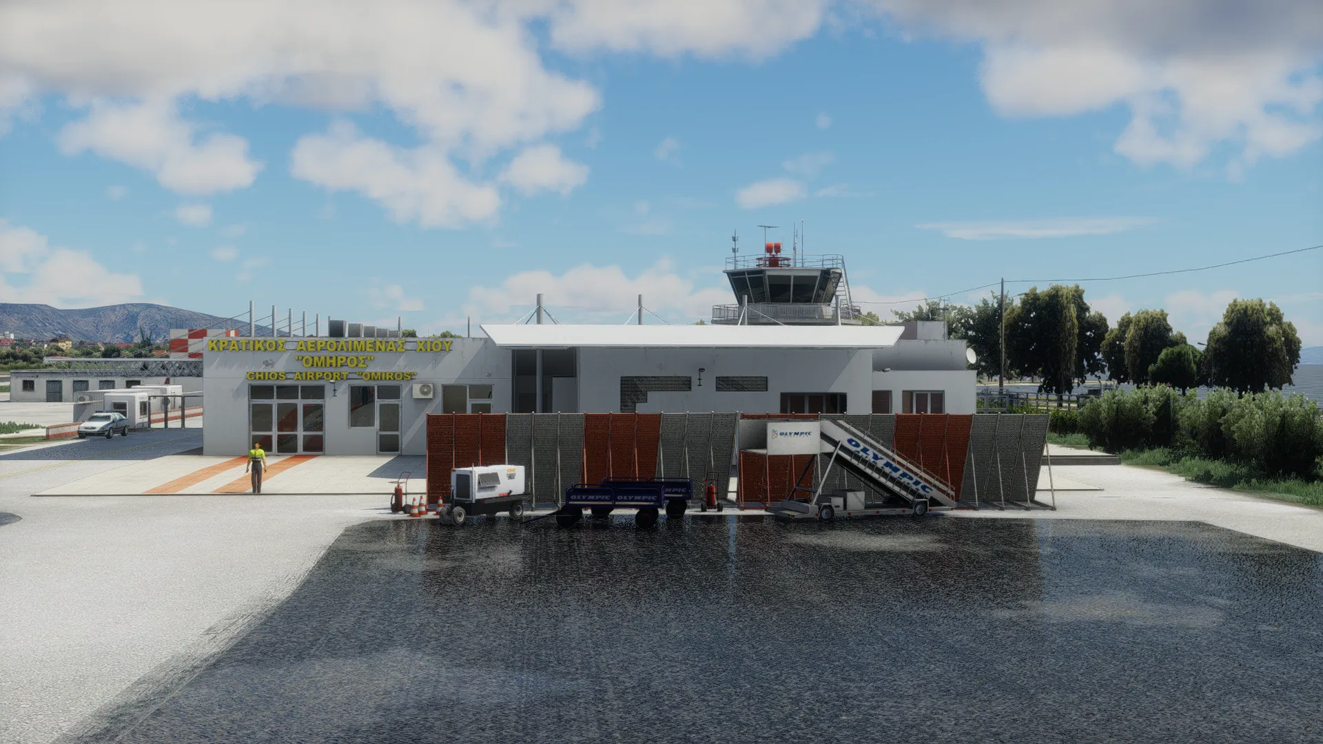 Аэропорт LGHI ( Хиос, Греция )