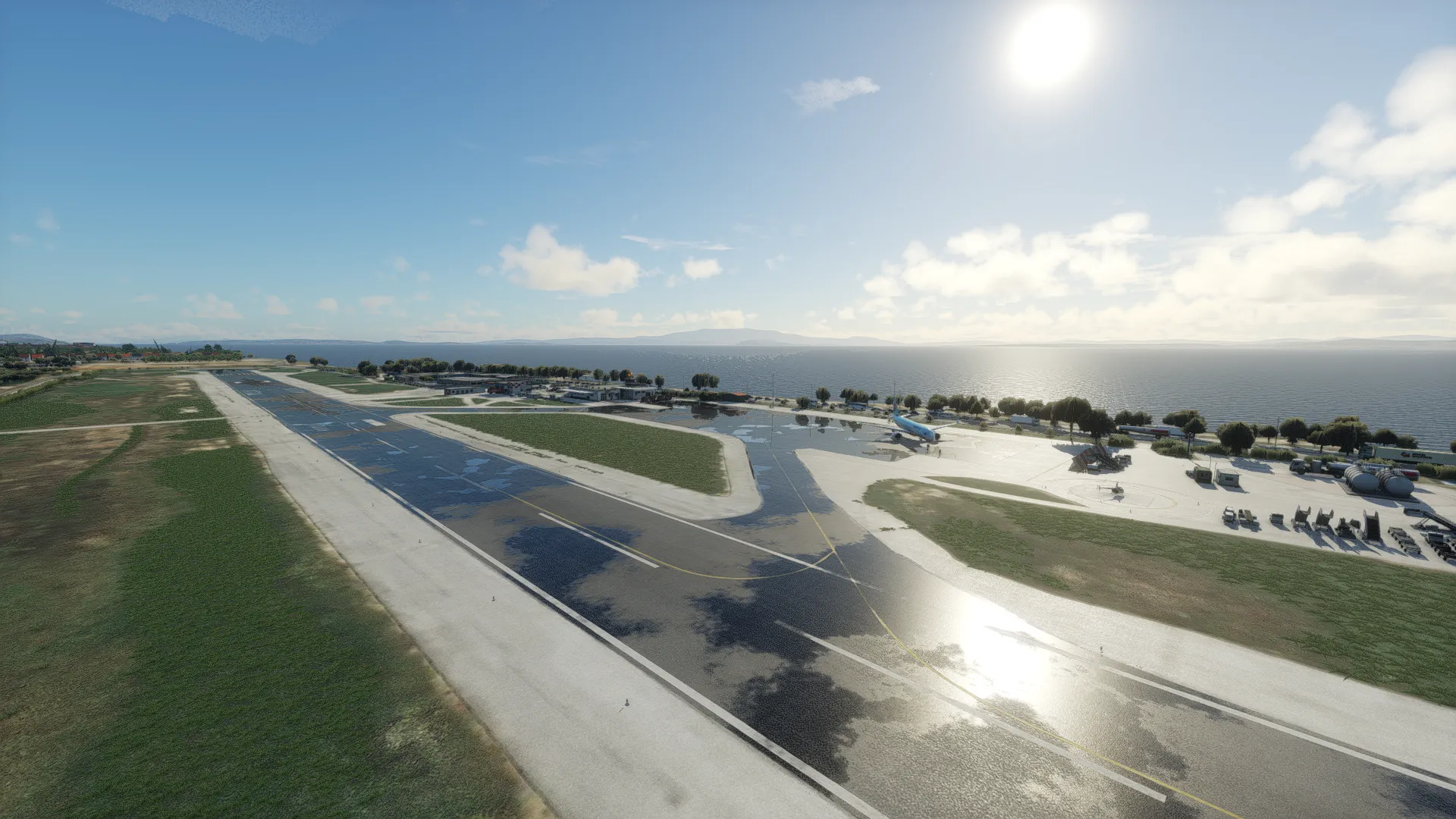 Аэропорт LGHI ( Хиос, Греция )