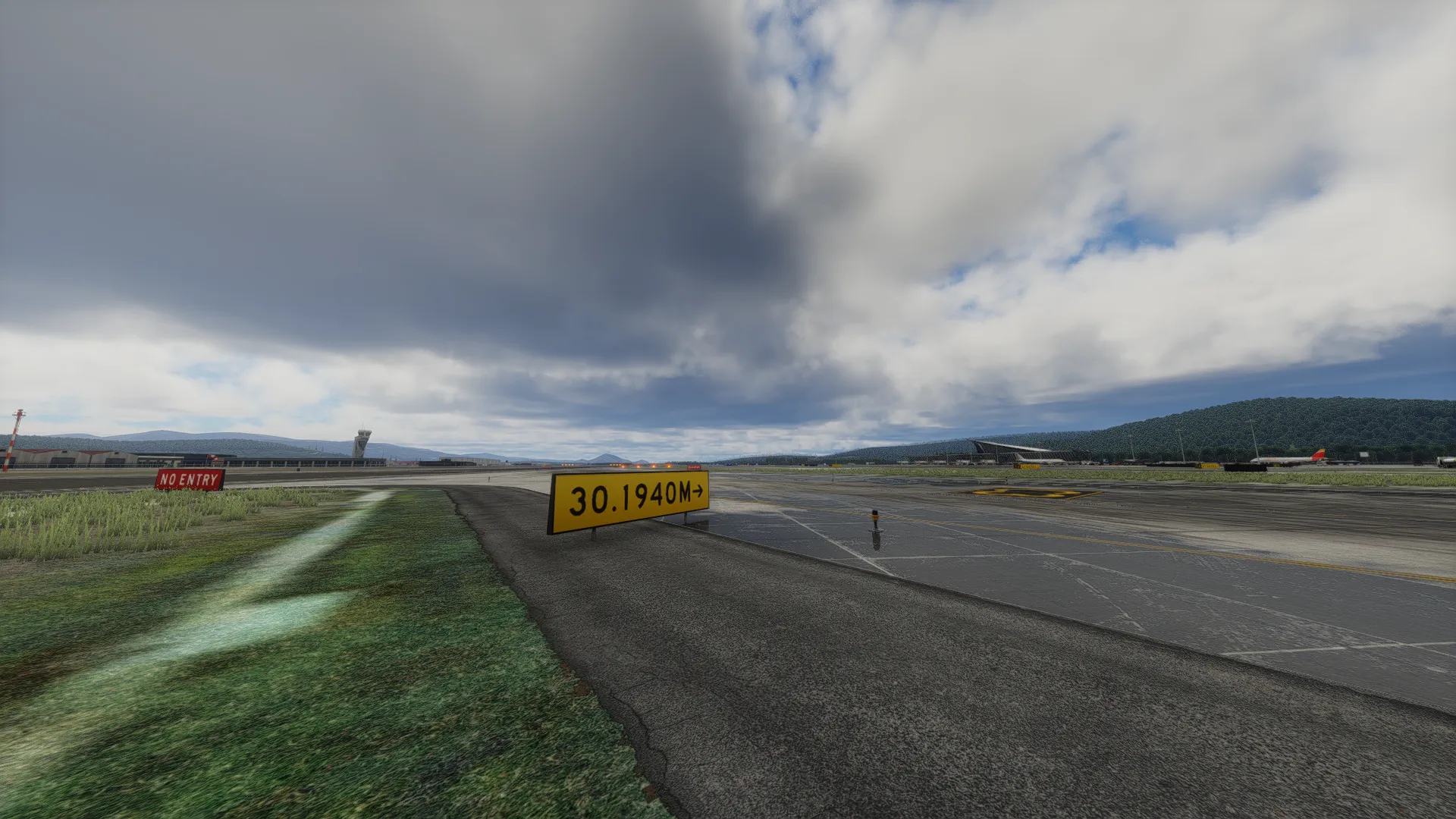 Аэропорт LEBB ( Бильбао, Испания )