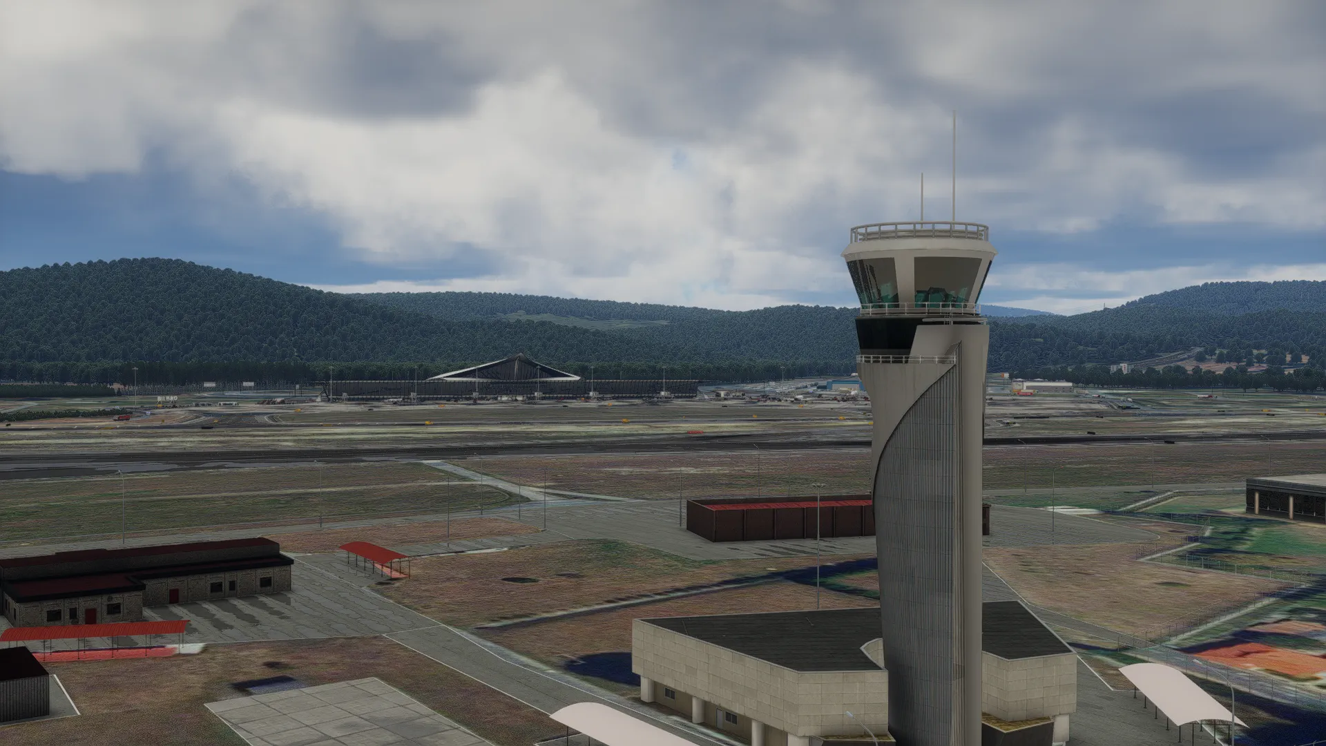 Аэропорт LEBB ( Бильбао, Испания )