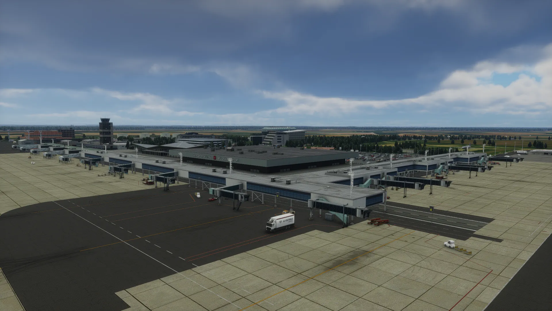 Аэропорт LYBE ( Белград, Сербия )