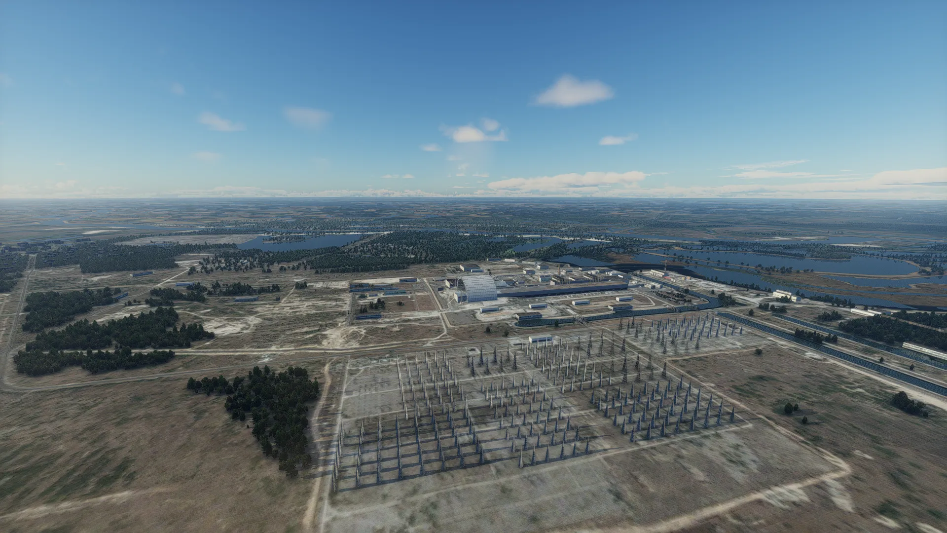 Аэродром UKCH ( Чернобыль, Украина )