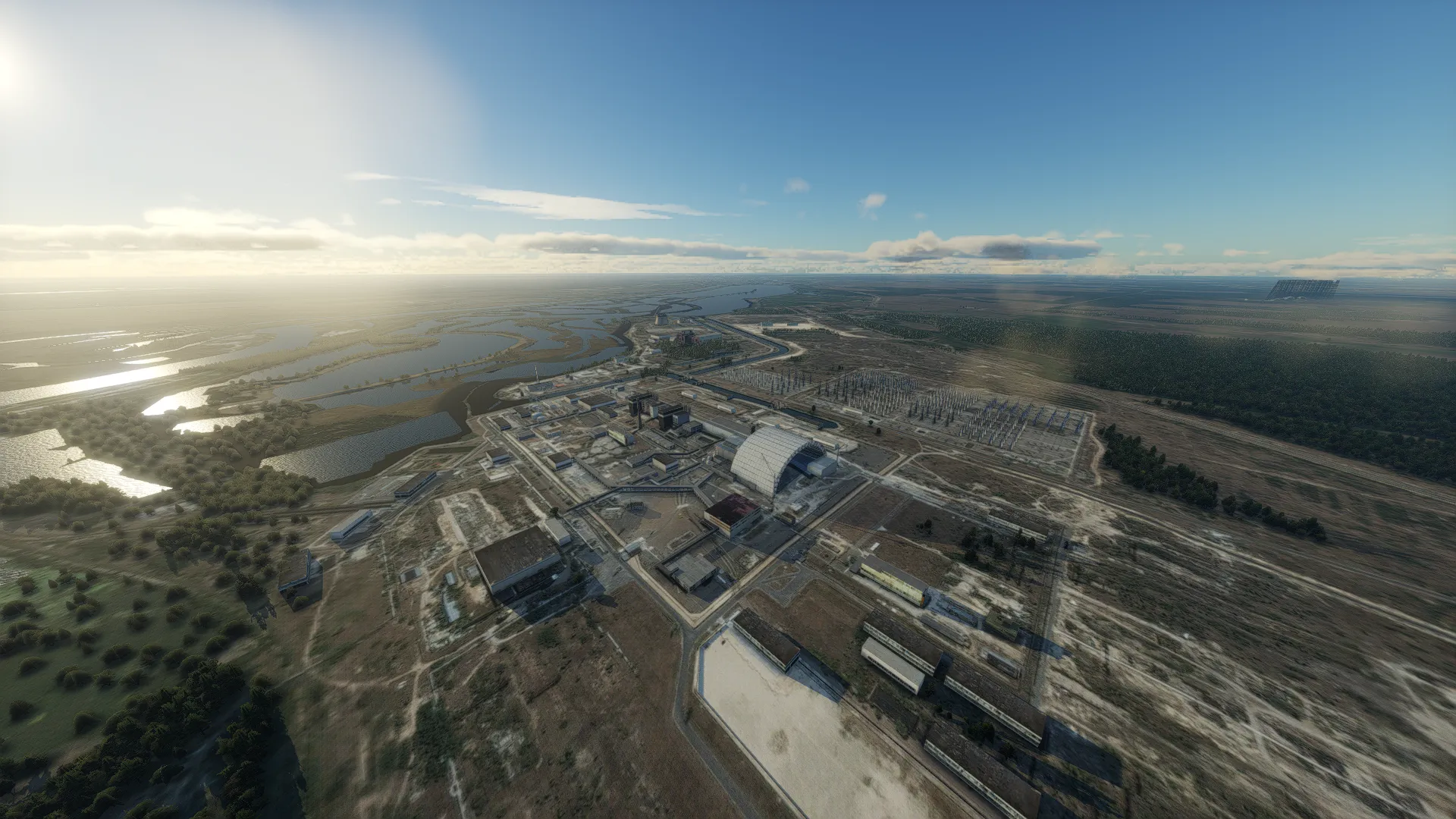 Аэродром UKCH ( Чернобыль, Украина )