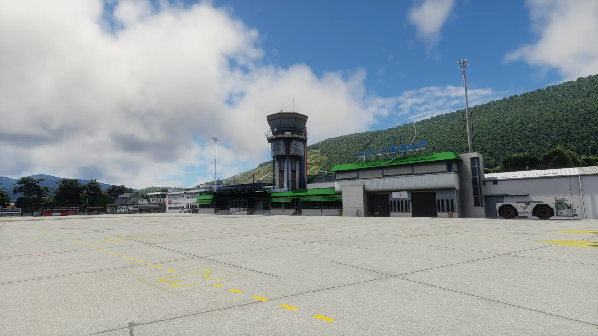 Аэропорт LSZA ( Лугано, Швейцария )