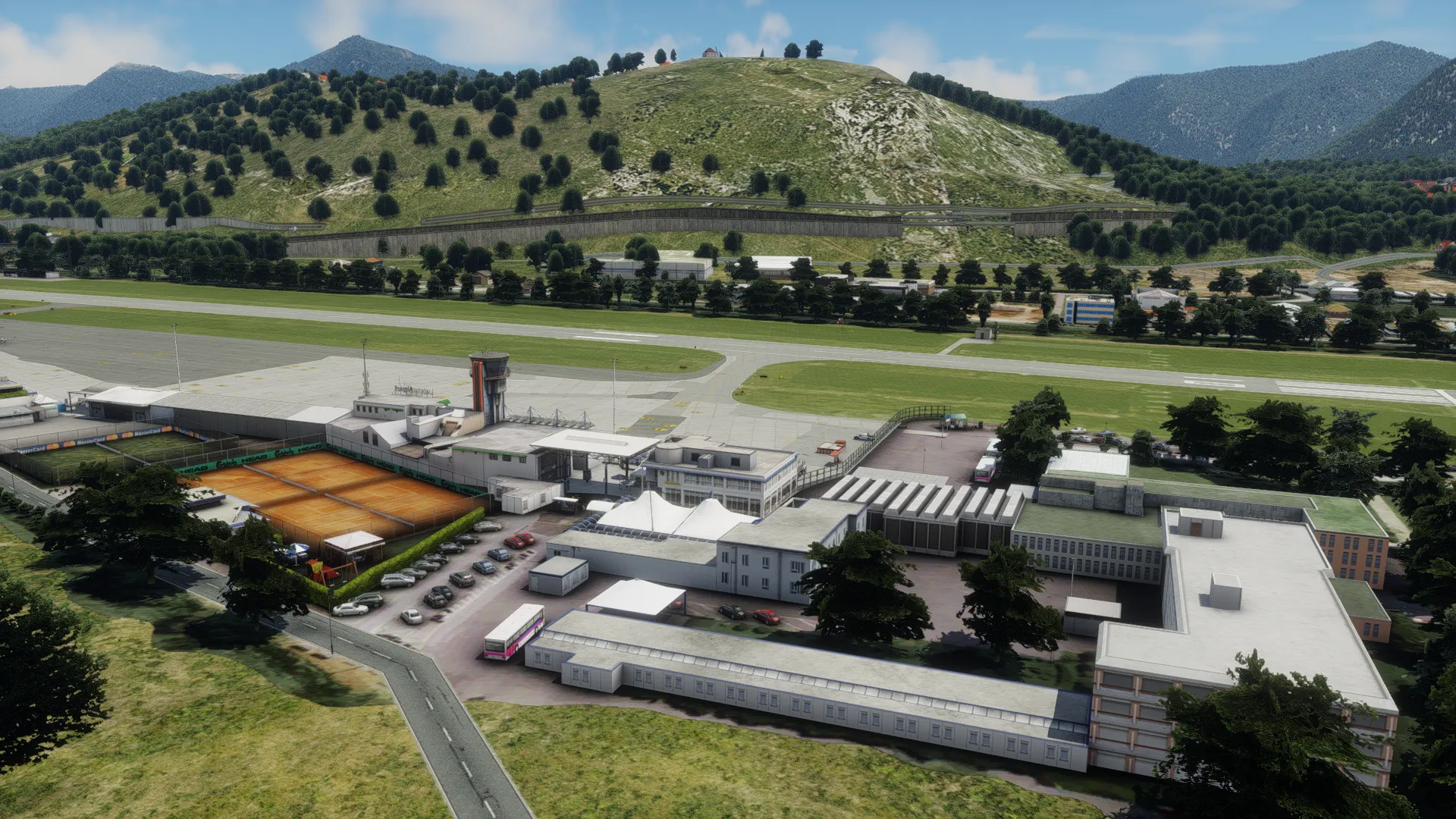 Аэропорт LSZA ( Лугано, Швейцария )