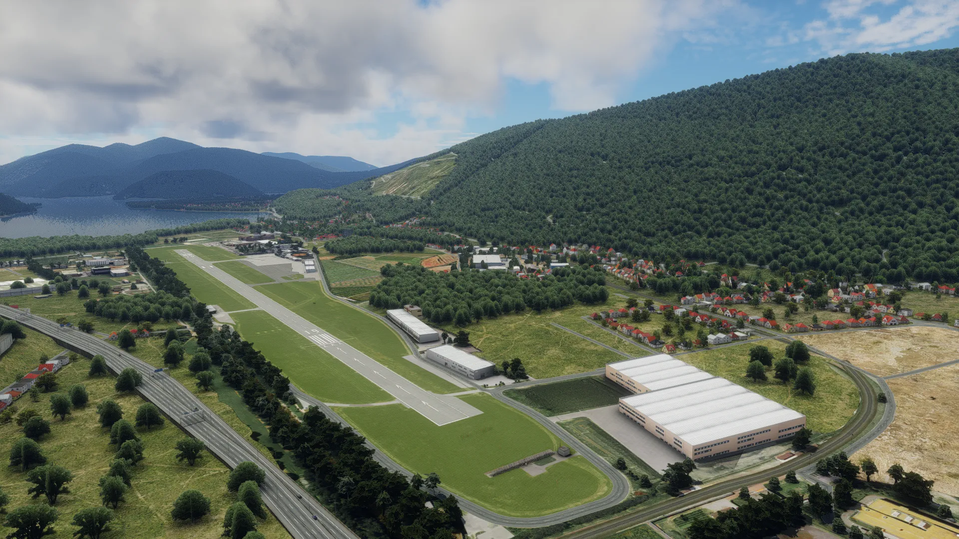 Аэропорт LSZA ( Лугано, Швейцария )