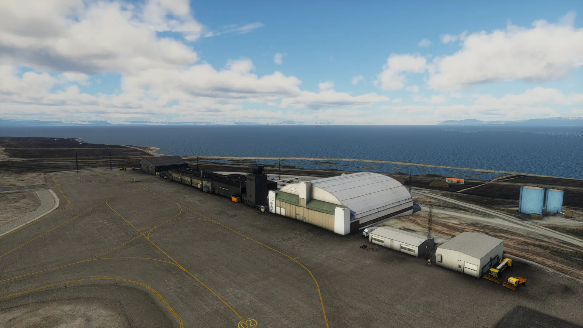 Аэропорт ENSB ( Свальбард, Норвегия )