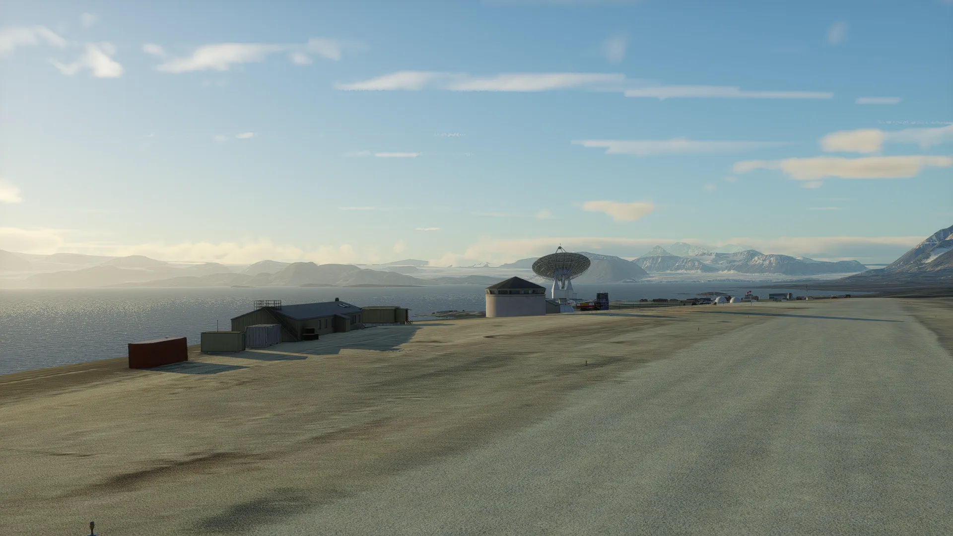 Аэропорт ENAS ( Ню-Олесунн, Норвегия )