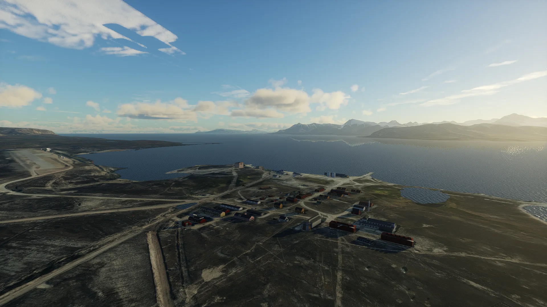 Аэропорт ENAS ( Ню-Олесунн, Норвегия )