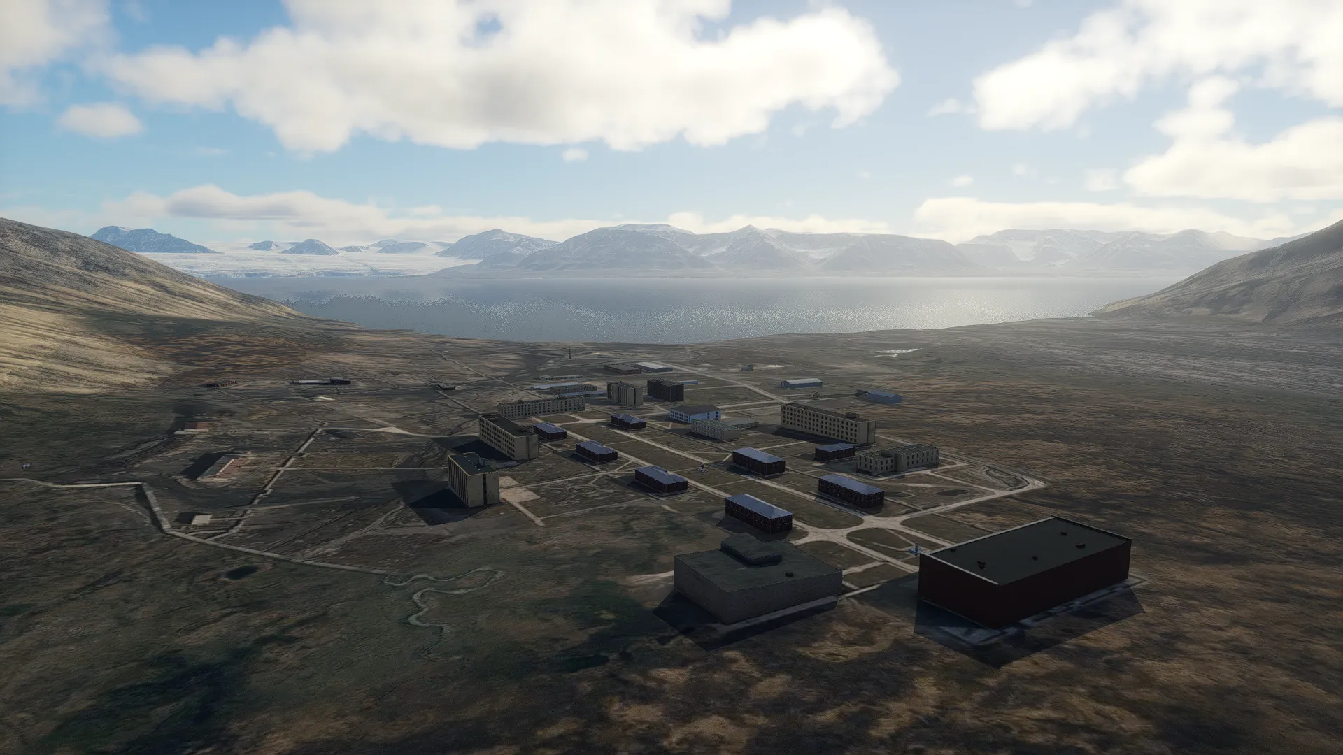 Вертодром ENPY ( Пирамида, Норвегия )