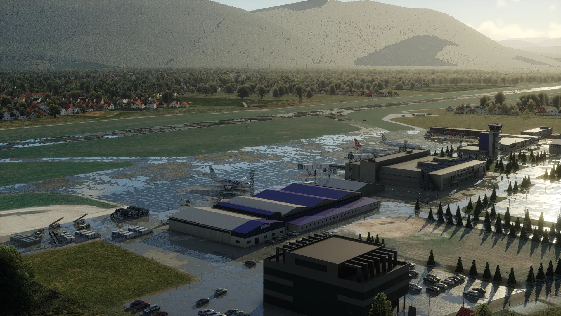 Аэропорт LQSA ( Сараево, Босния и Герцеговина )