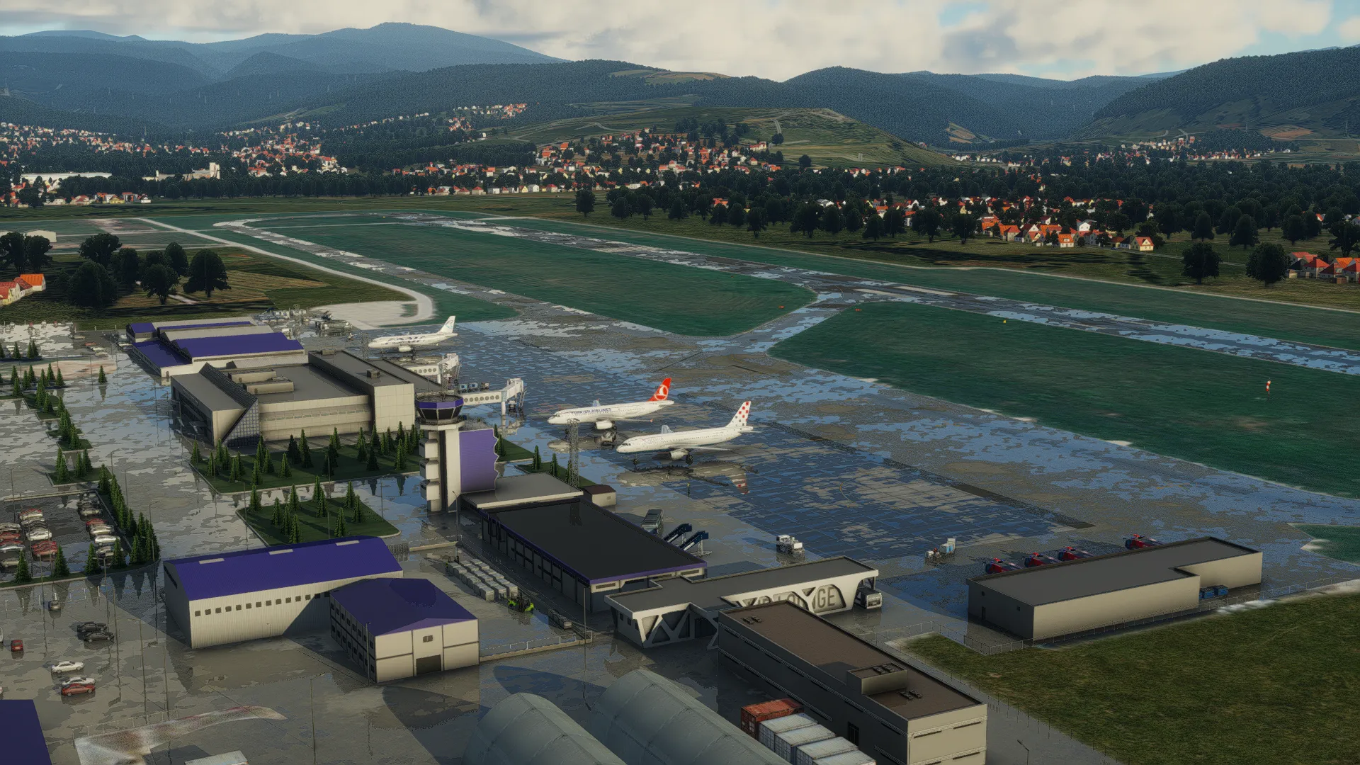 Аэропорт LQSA ( Сараево, Босния и Герцеговина )