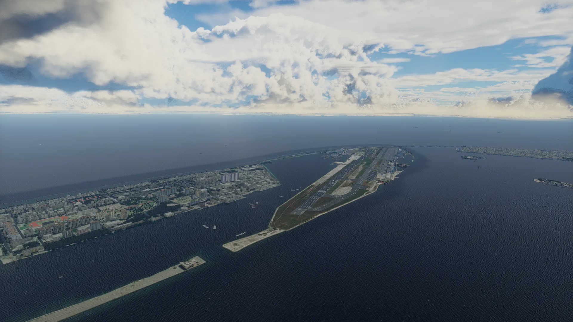 Аэропорт VRMM ( Мале, Мальдивы )