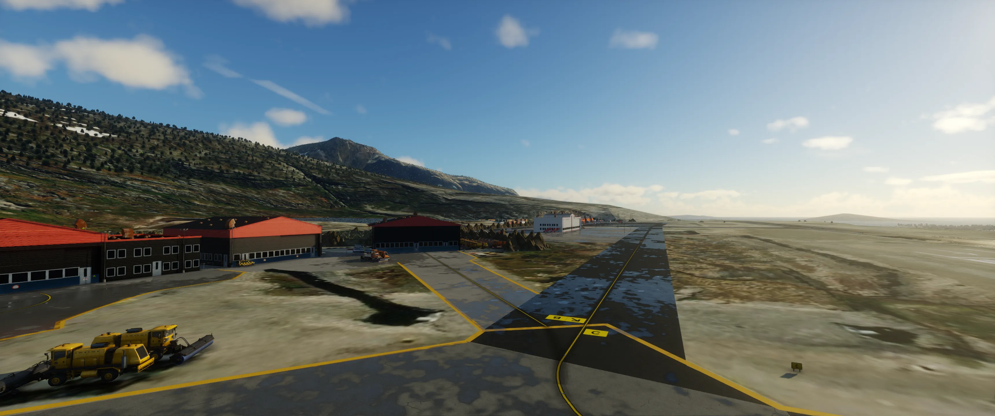 Аэропорт BGGH ( Нуук, Гренландия )