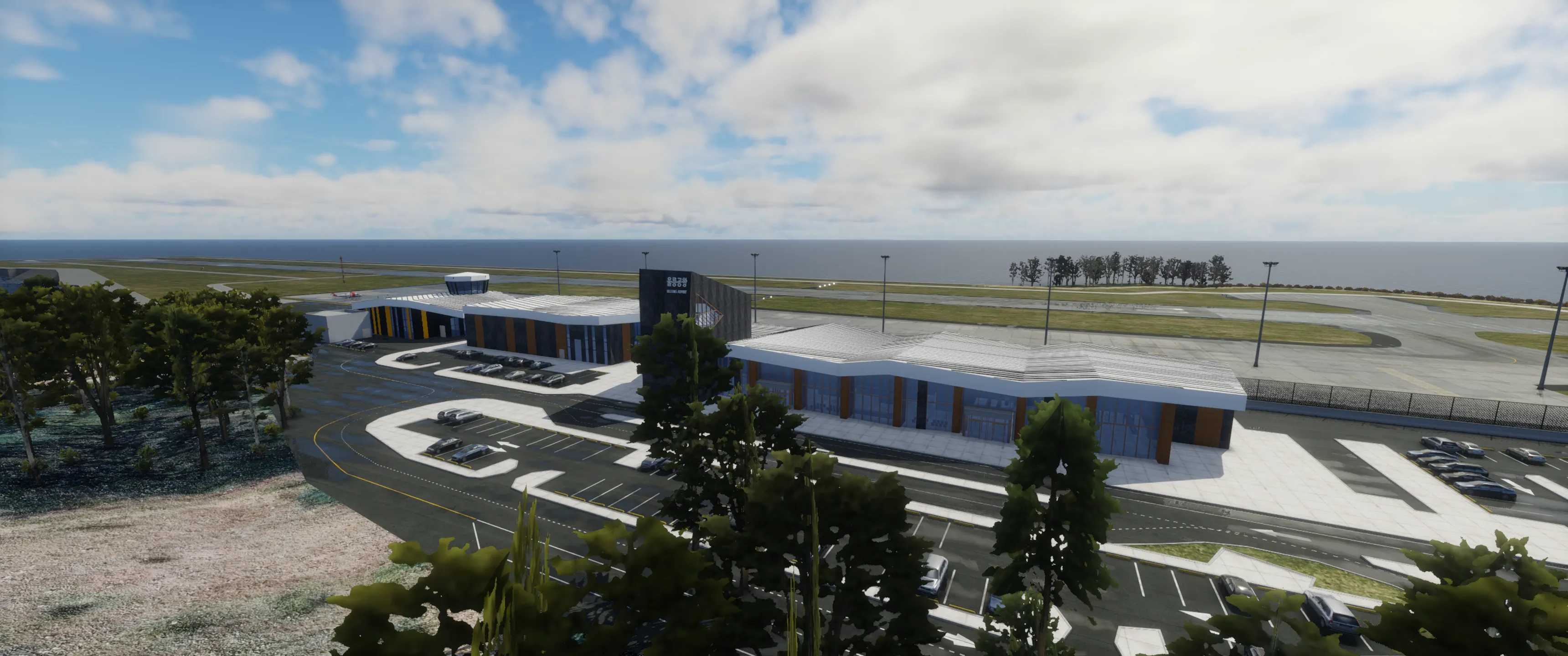 Аэропорт RKNL ( Уллындо, Корея )