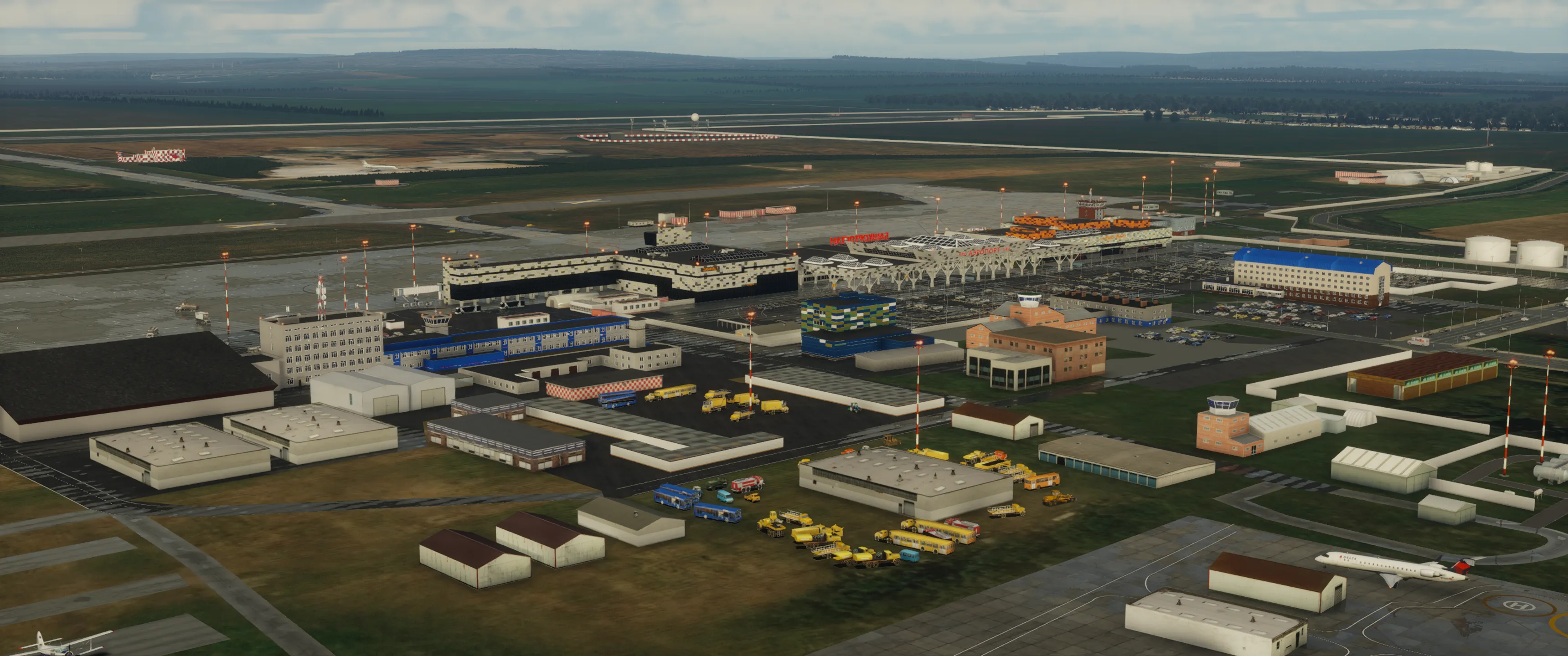 Аэропорт UWUU ( Уфа, Россия )