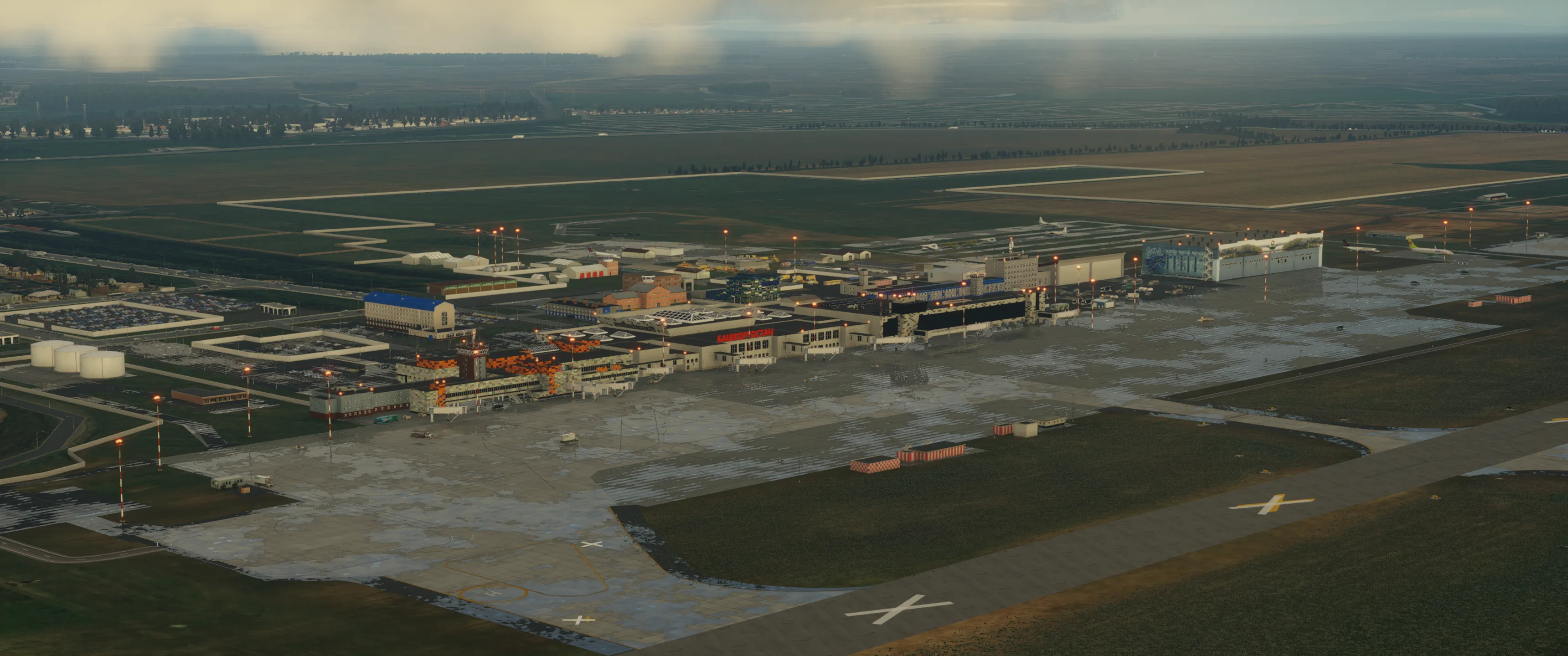 Аэропорт UWUU ( Уфа, Россия )