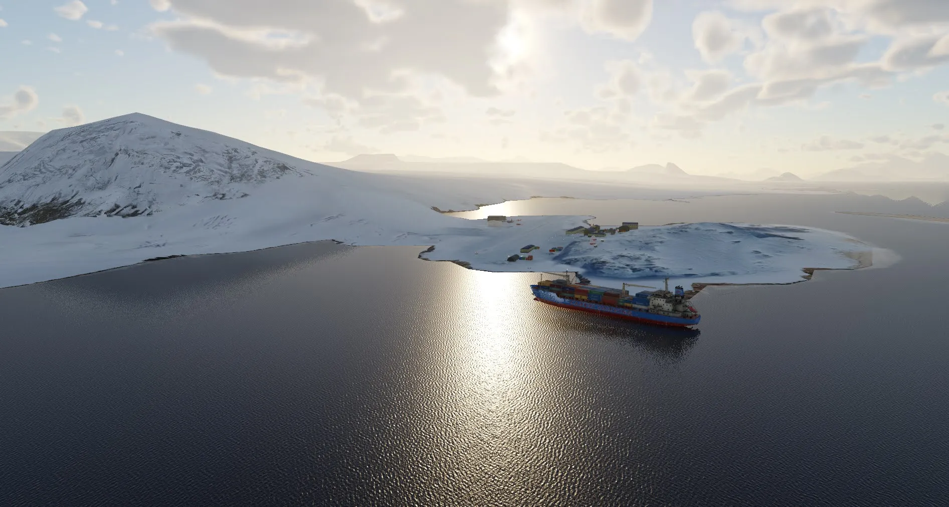 Antarctica Mega Scenery XP12