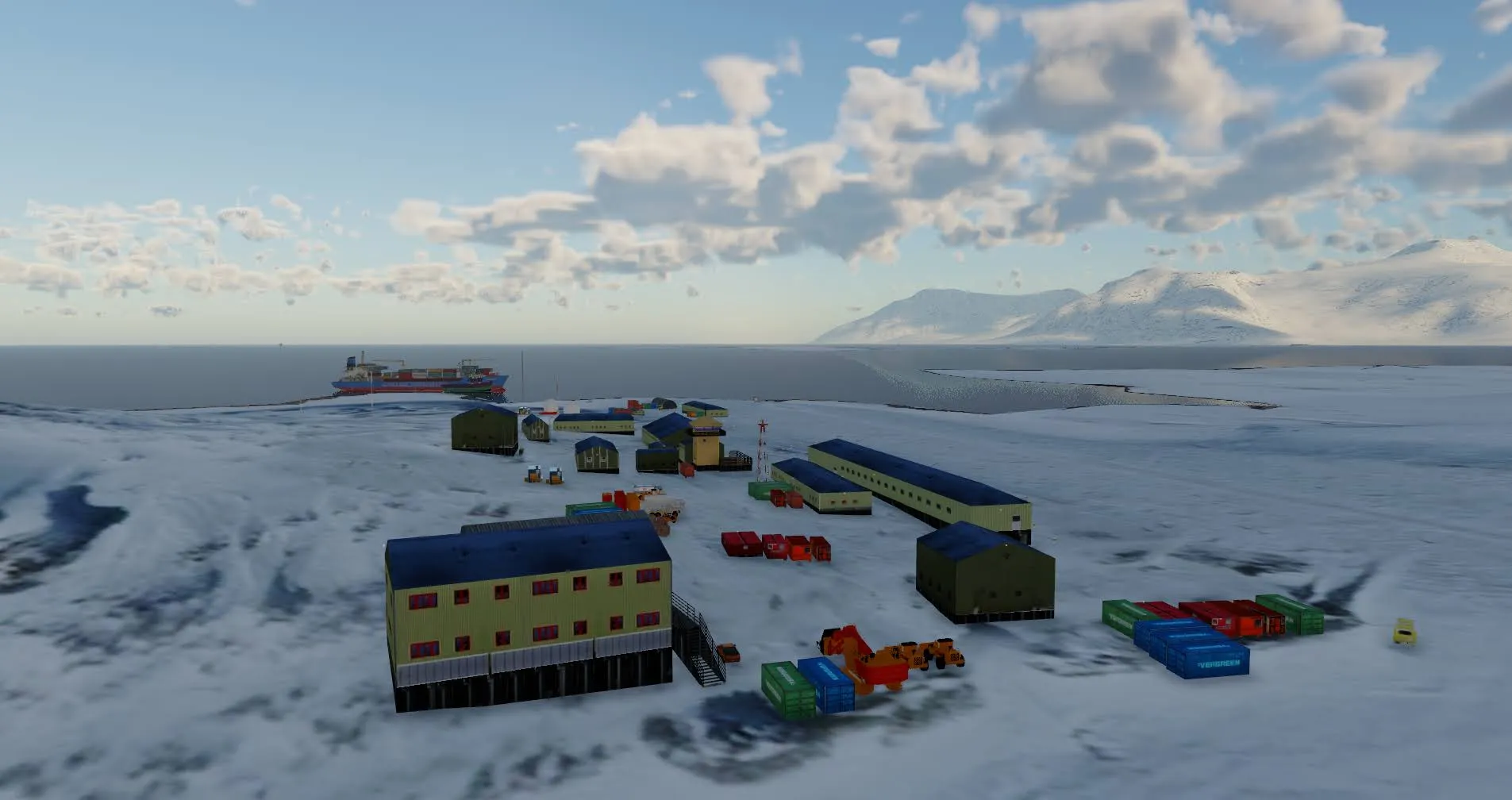 Antarctica Mega Scenery XP12