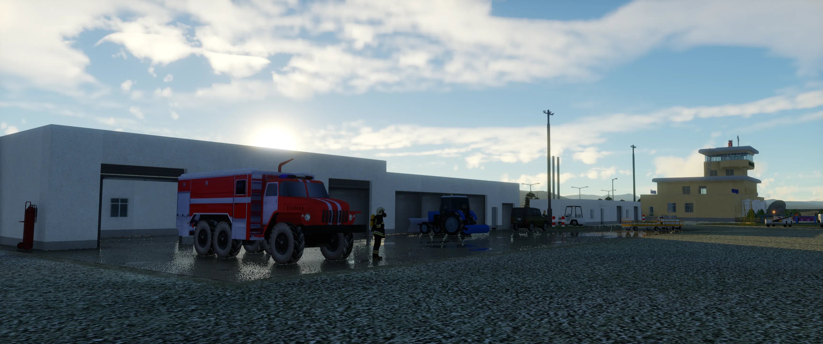 Аэропорт ZMUL ( Улгий, Монголия )