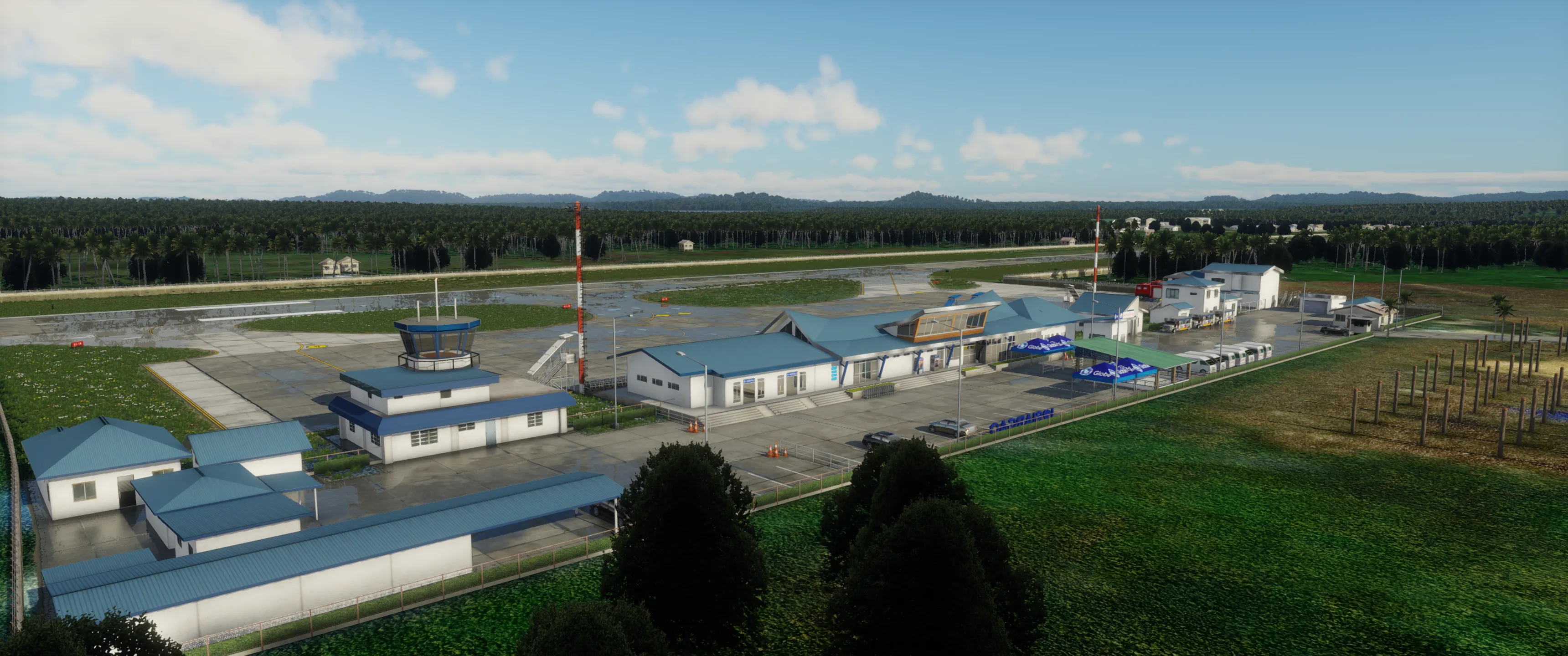 Аэропорт RPNS ( Сиаргао, Филиппины )