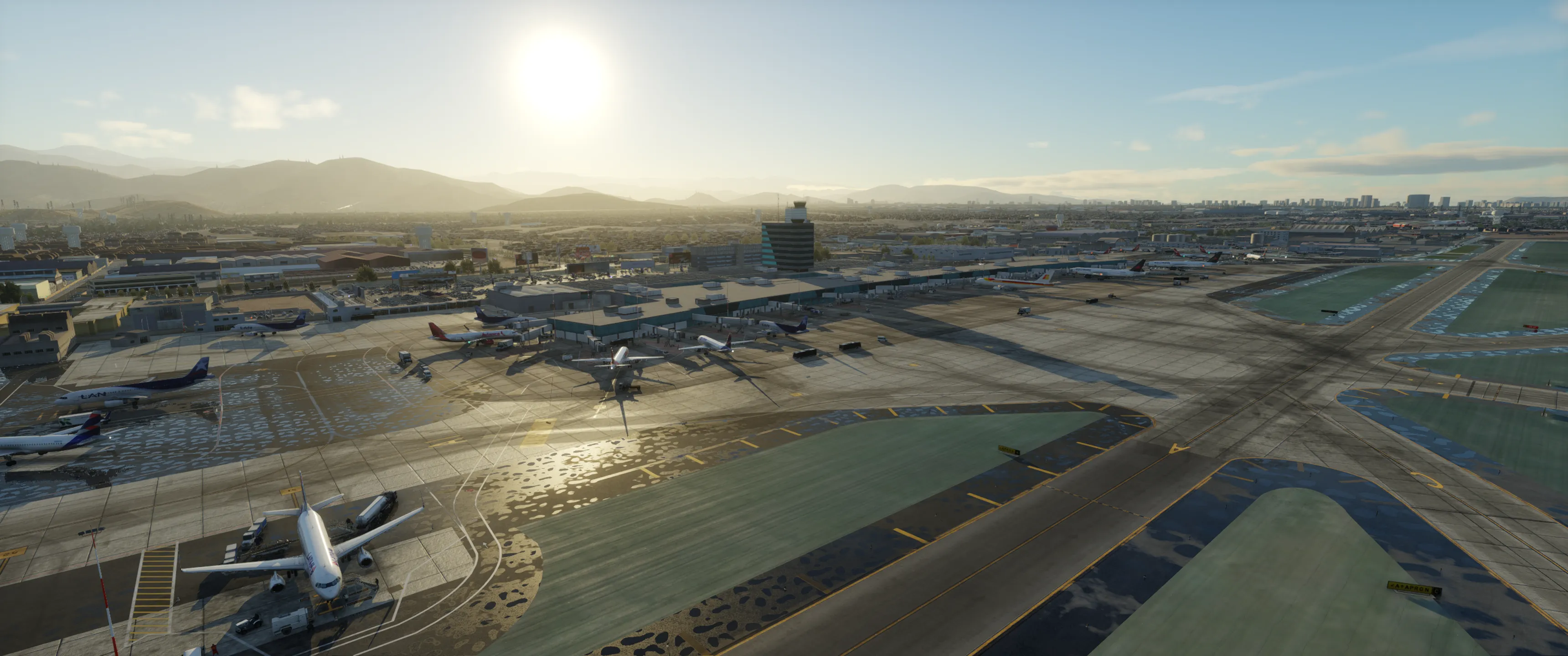 Аэропорт SPJC ( Лима, Перу )