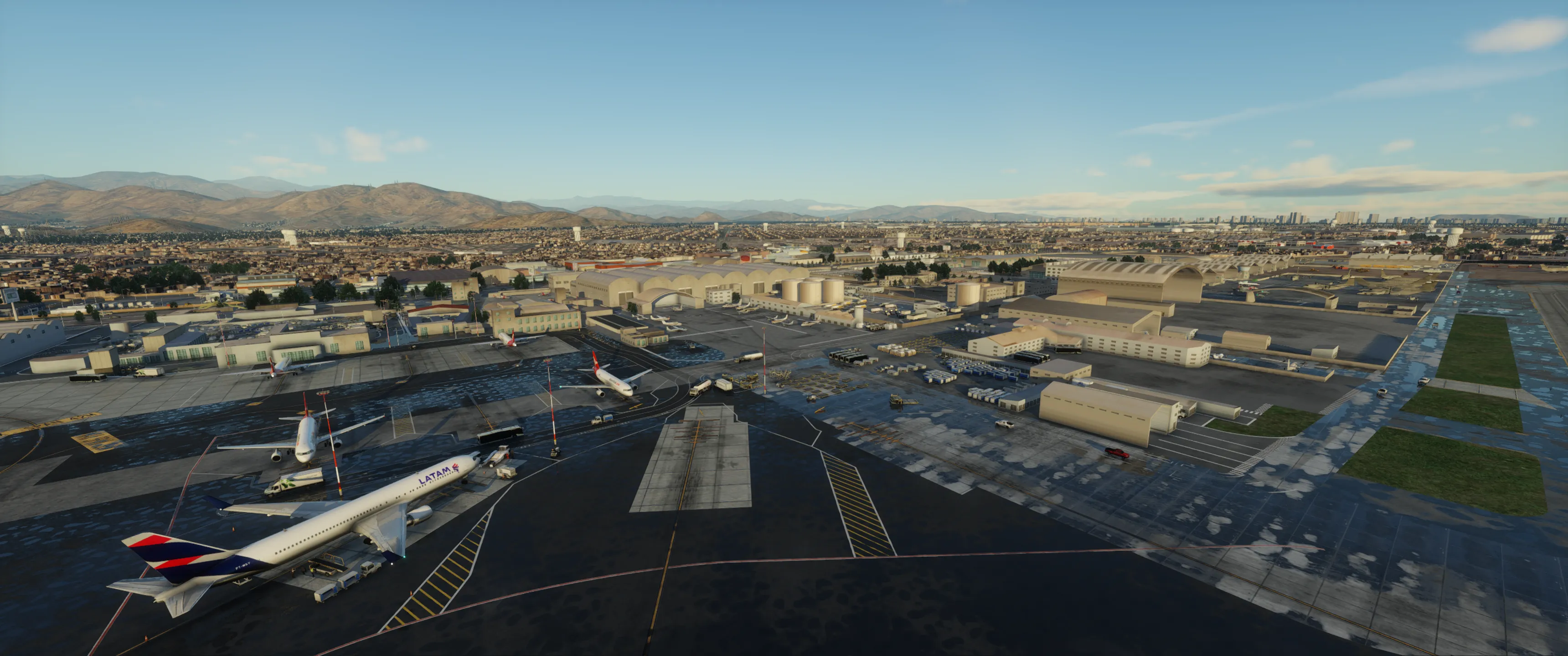 Аэропорт SPJC ( Лима, Перу )