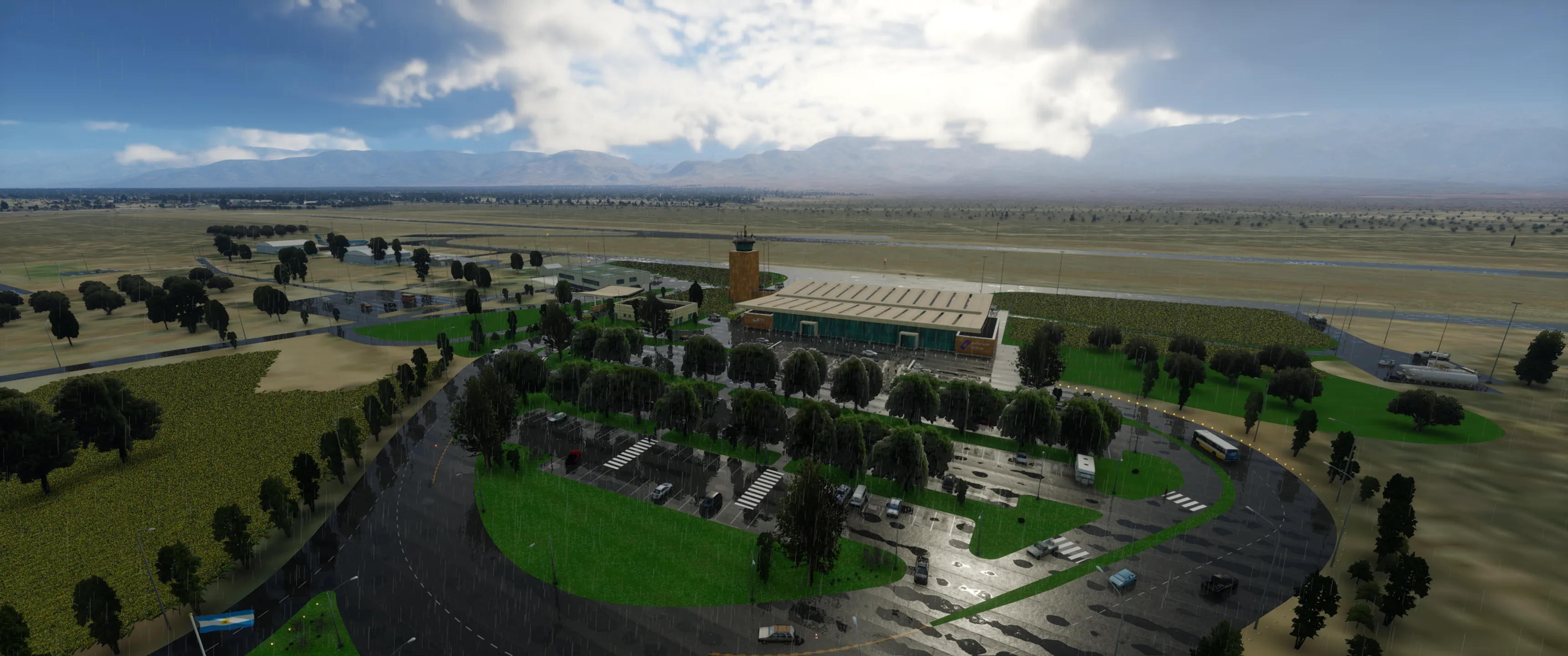 Аэропорт SANL ( Ла-Риоха, Аргентина )