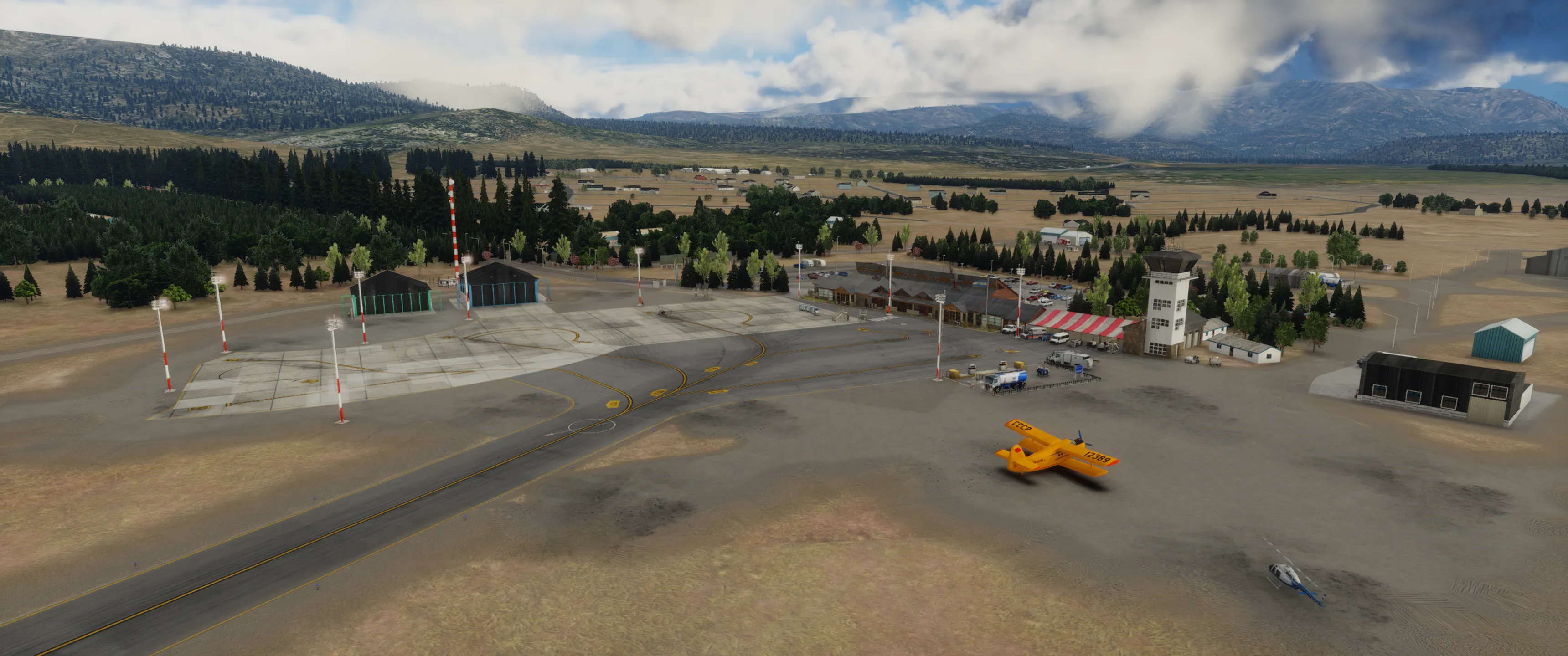 Аэропорт SAZY ( Неукен, Аргентина )