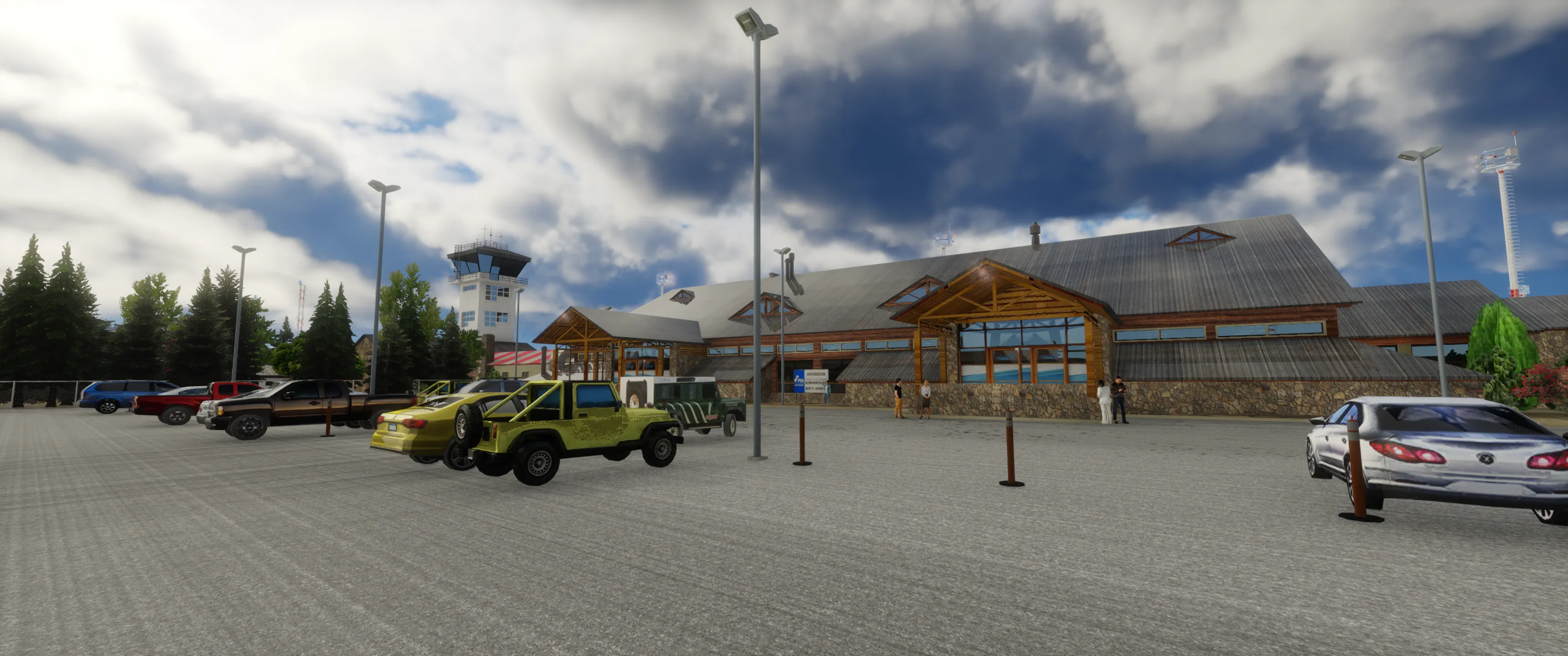 Аэропорт SAZY ( Неукен, Аргентина )