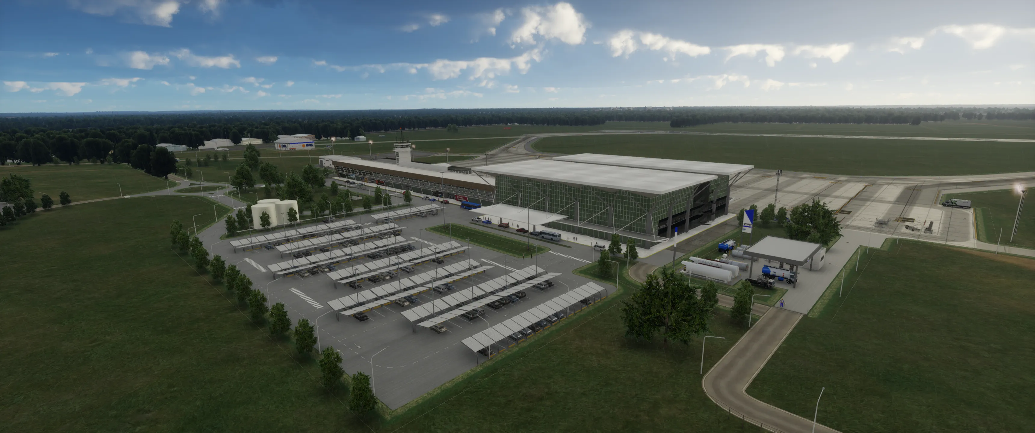 Аэропорт SAAR ( Росарио, Аргентина )