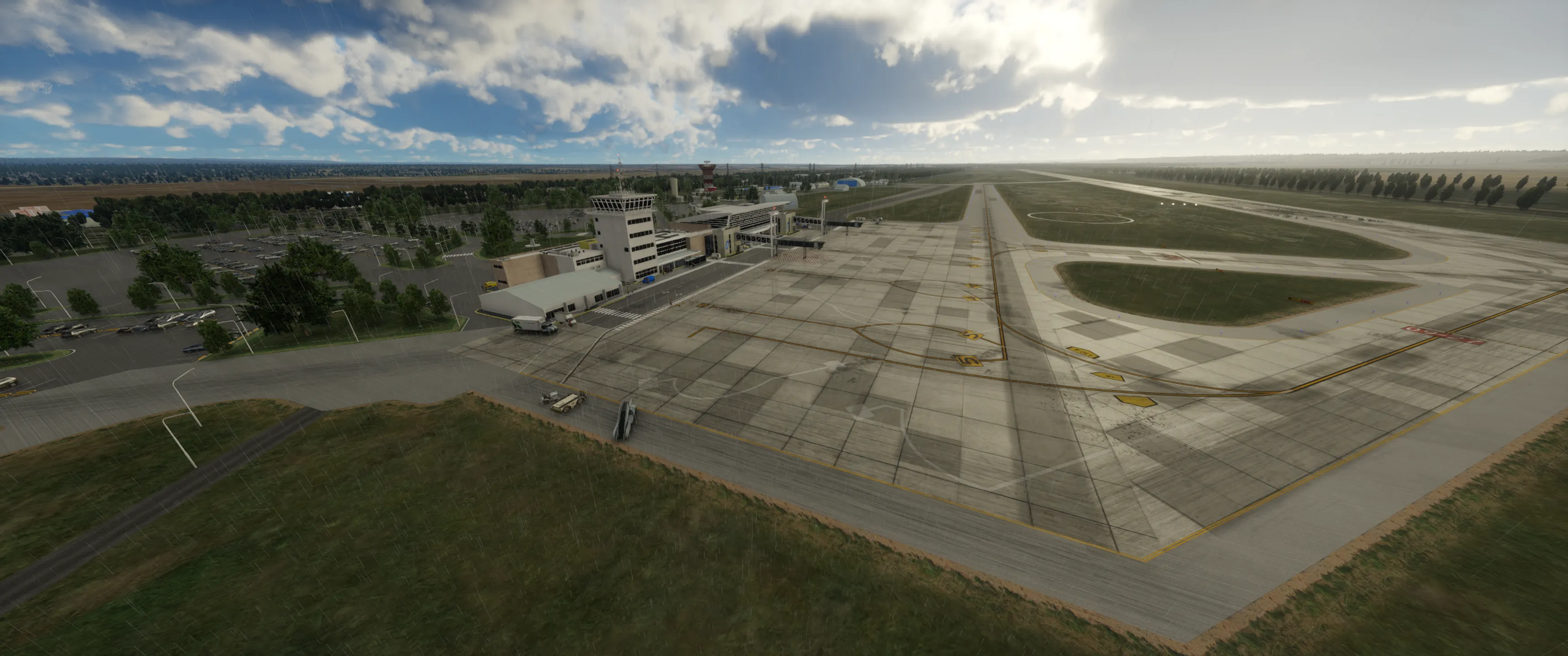 Аэропорт SAZN ( Неукен, Аргентина )