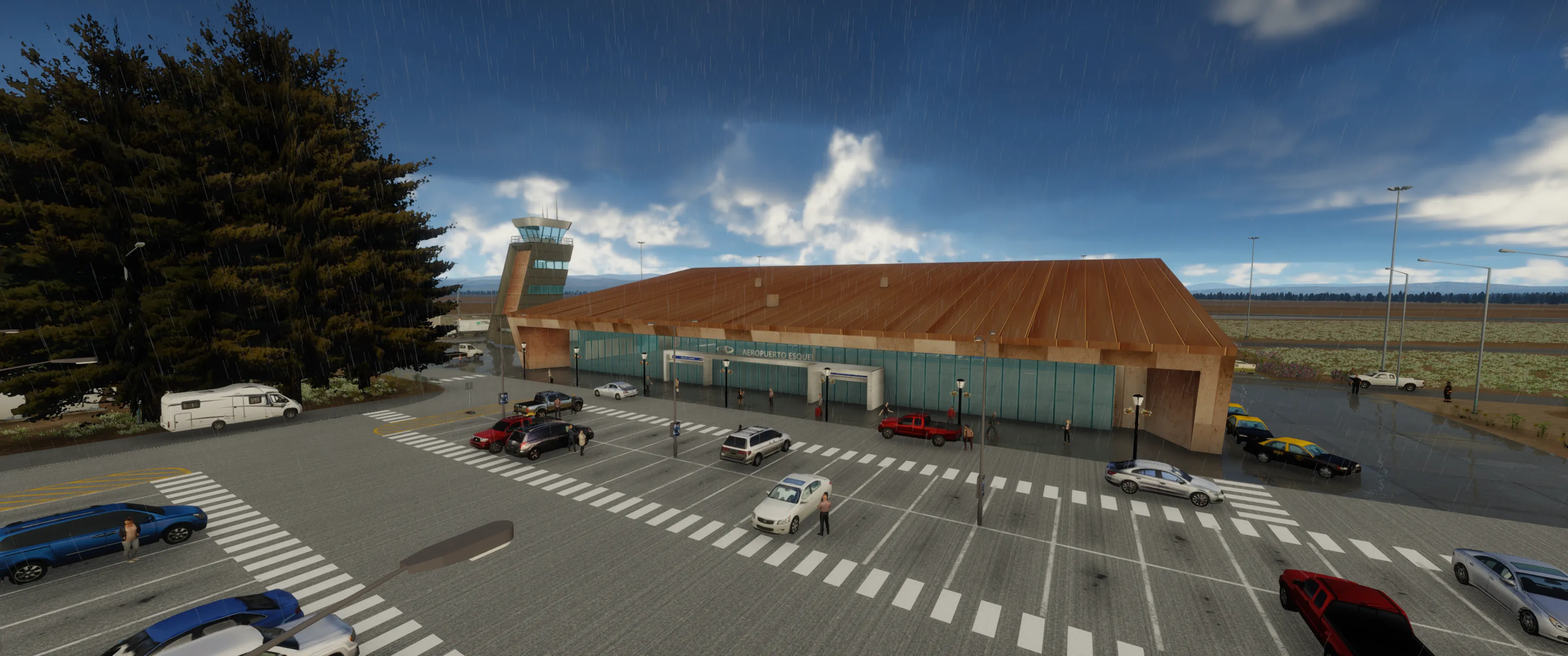 Аэропорт SAVE ( Эскель, Аргентина )