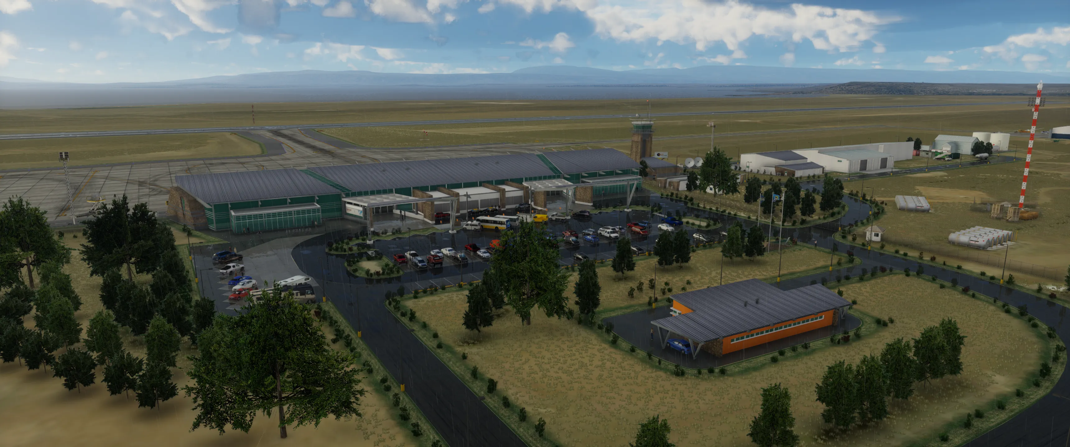 Аэропорт SAWC ( Эль-Калафате, Аргентина )