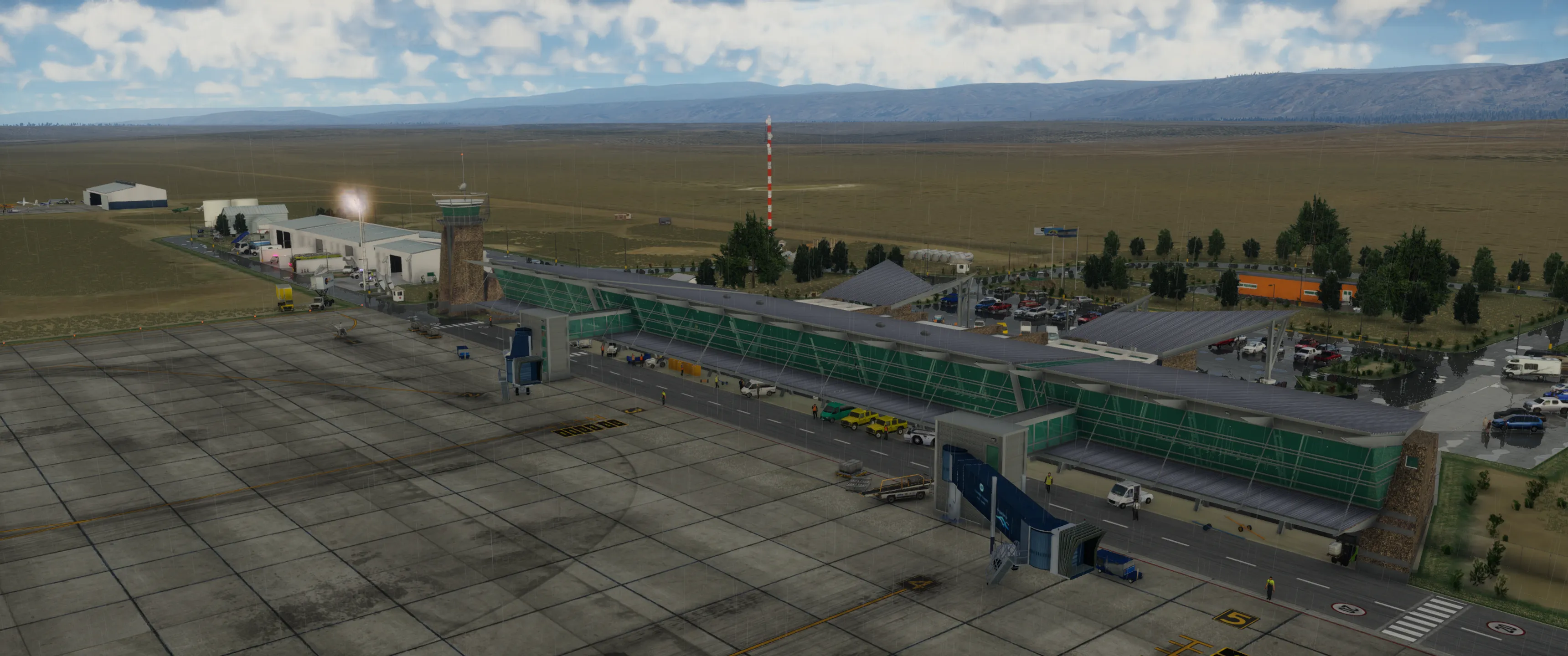 Аэропорт SAWC ( Эль-Калафате, Аргентина )