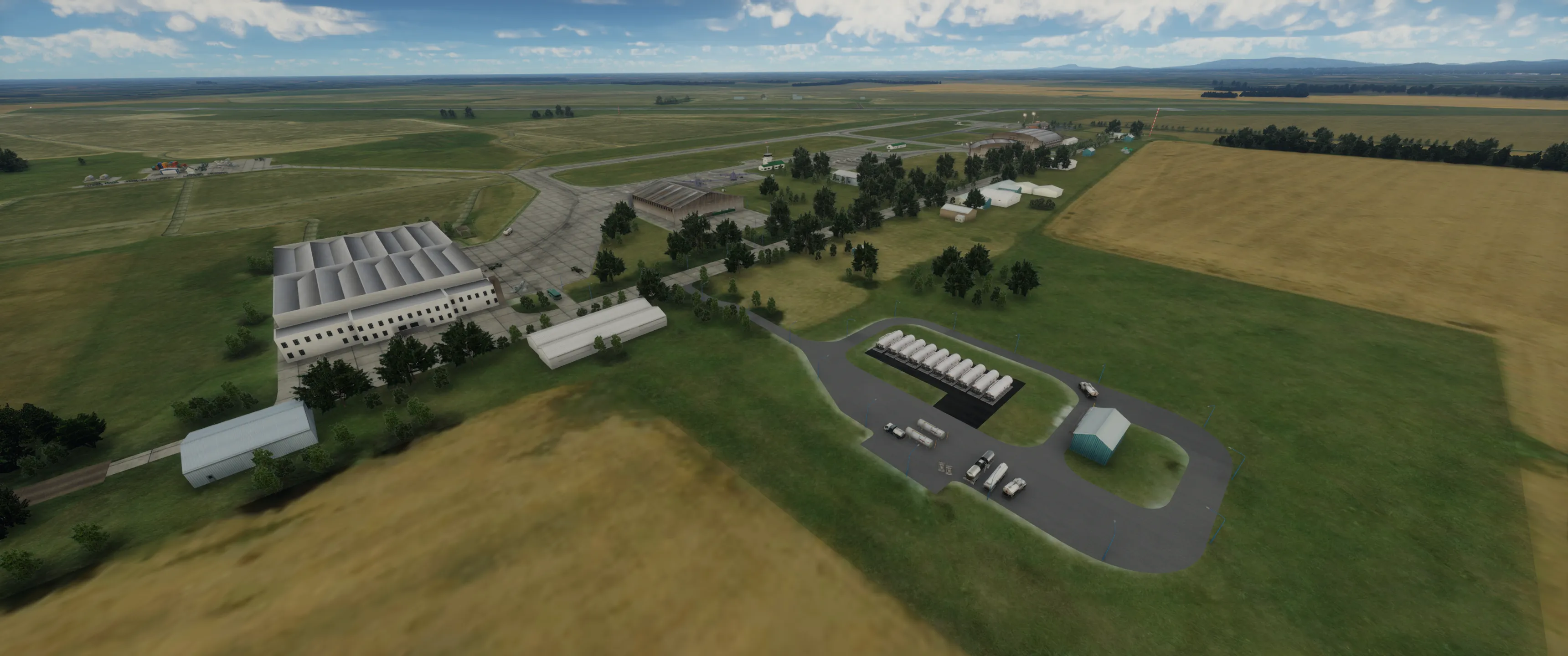 Аэропорт SAZT ( Тандиль, Аргентина )