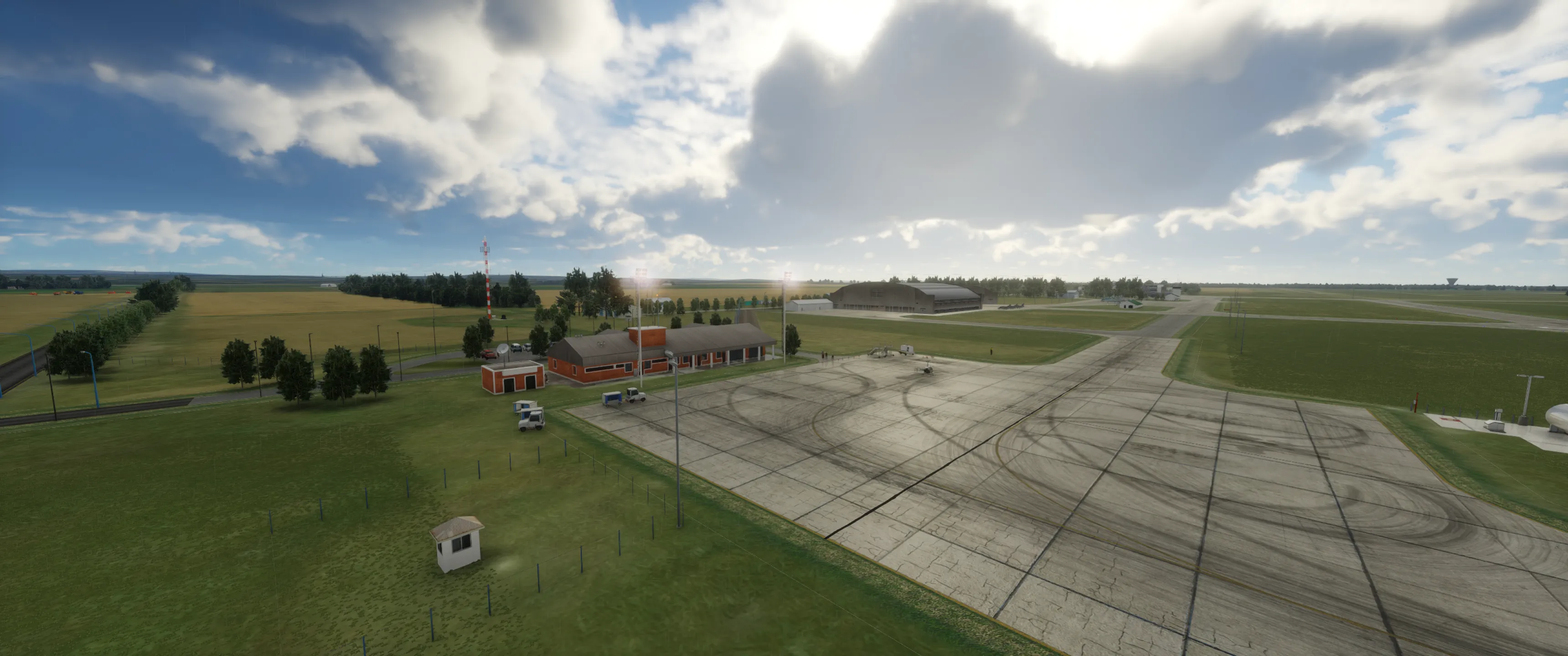 Аэропорт SAZT ( Тандиль, Аргентина )