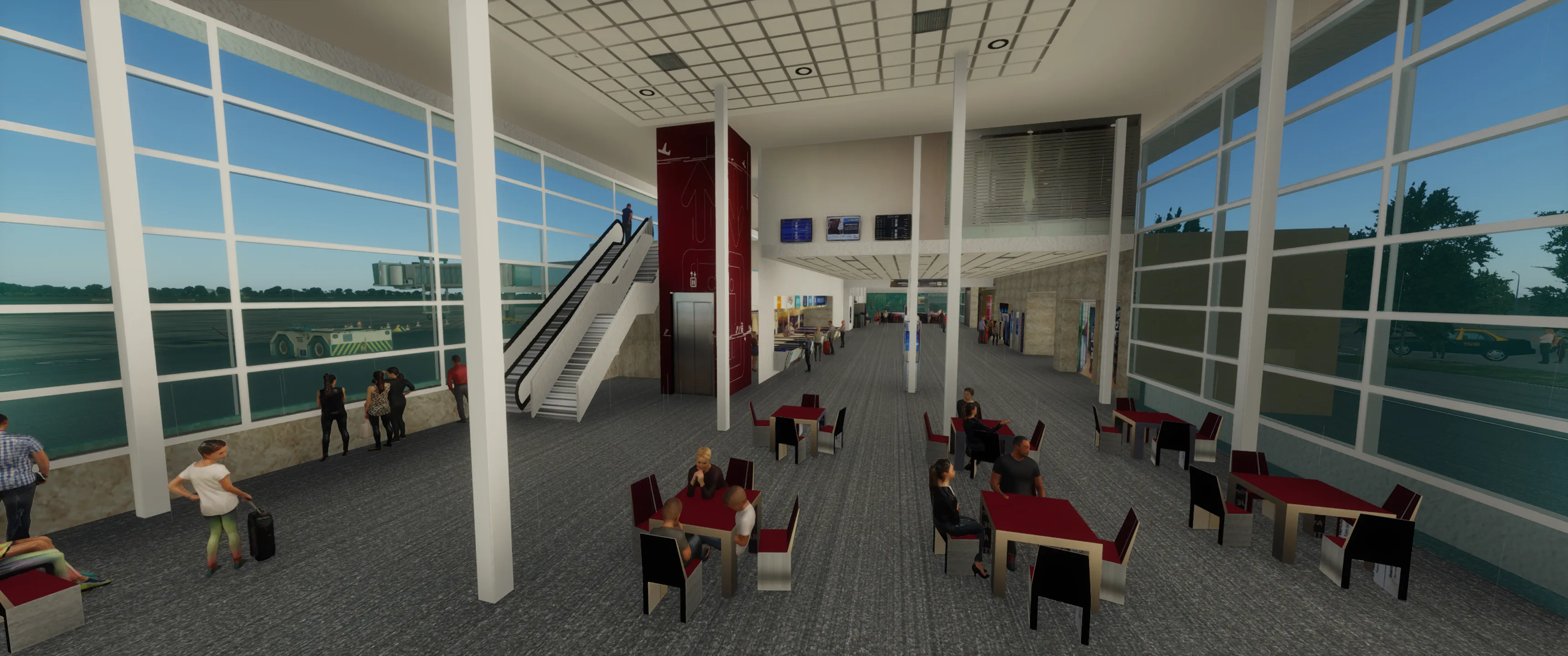 Аэропорт SAZB ( Баия-Бланка, Аргентина )