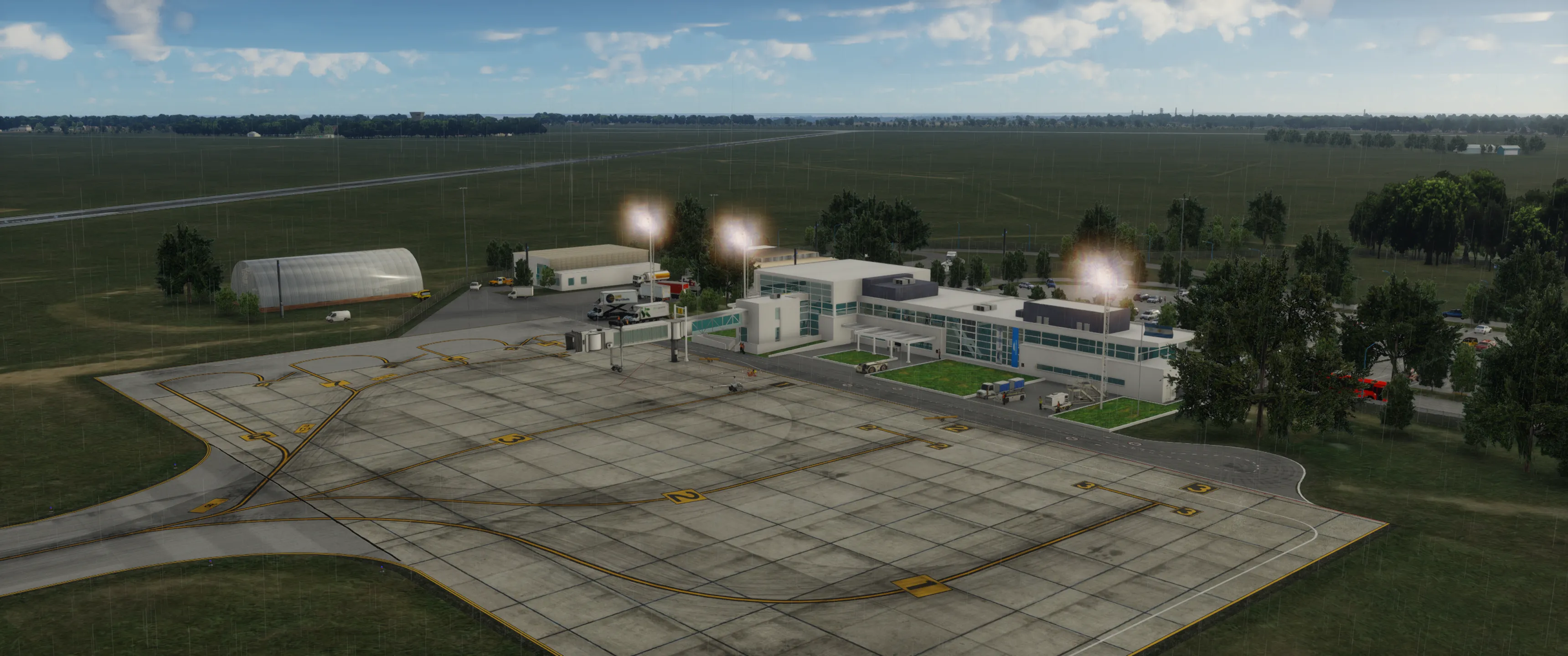 Аэропорт SAZB ( Баия-Бланка, Аргентина )