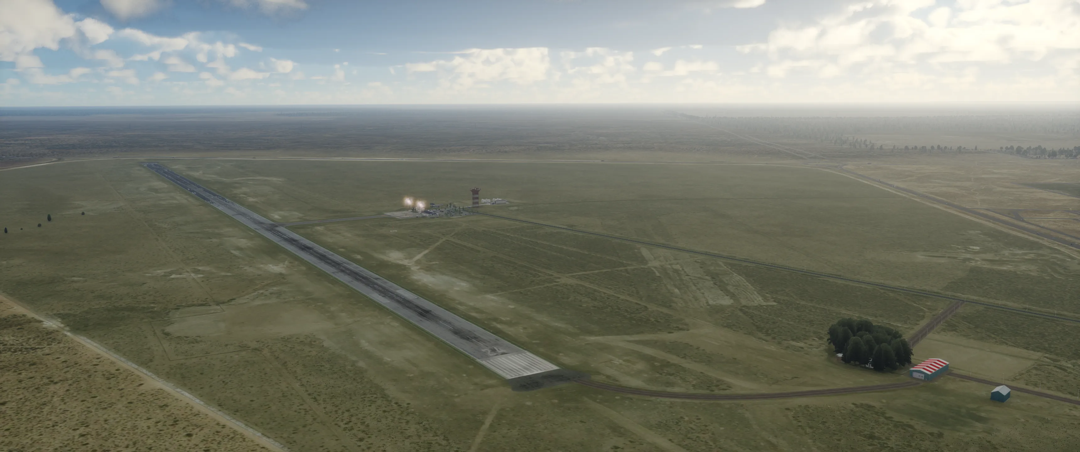 Аэропорт SAVY ( Пуэрто-Мадрина, Аргентина )