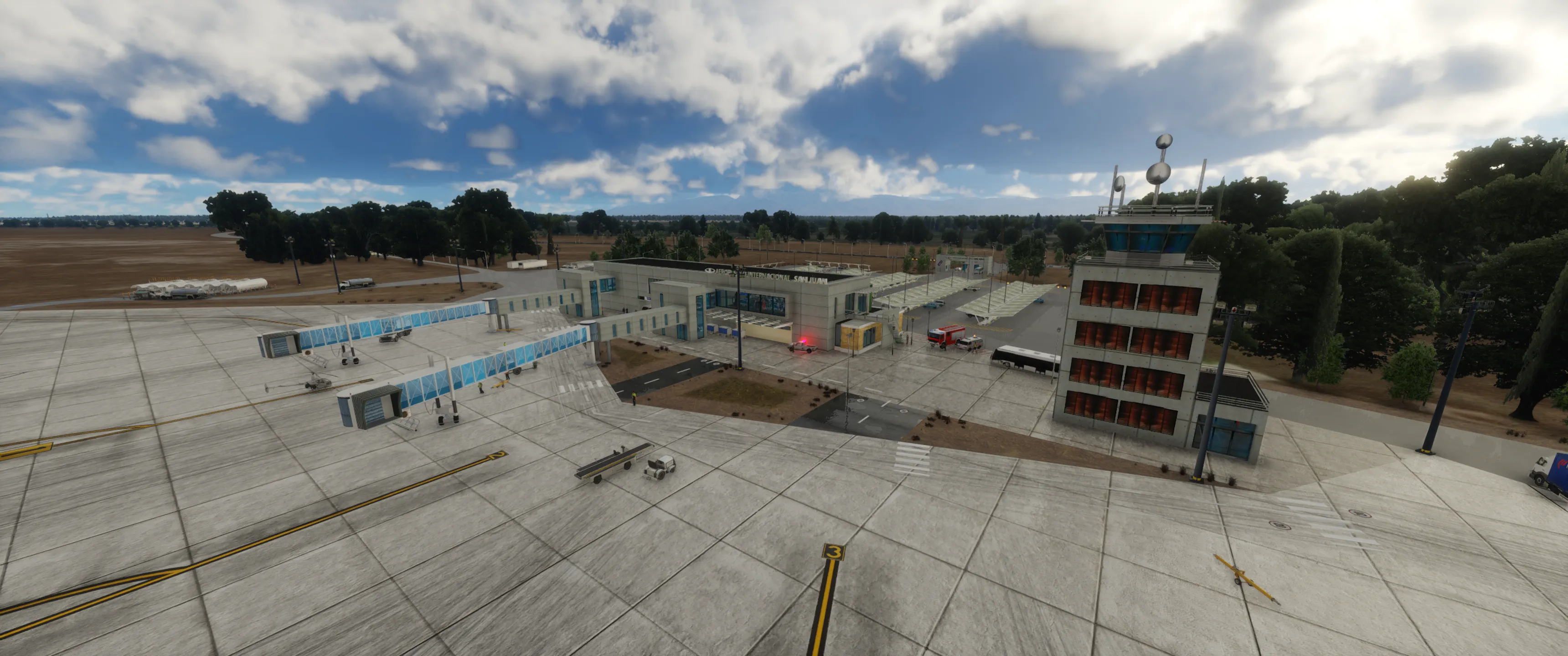 Аэропорт SANU ( Сан-Хуан, Аргентина )