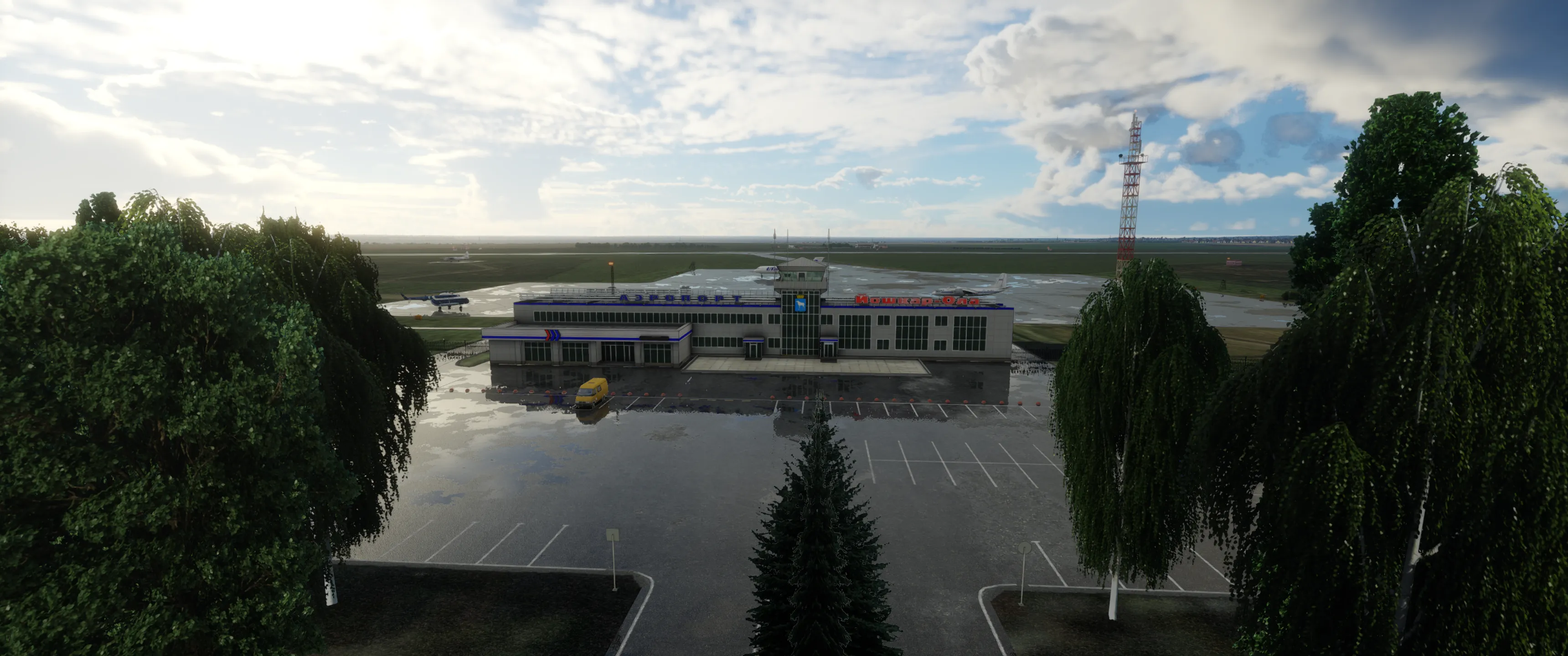 Аэропорт UWKJ ( Йошкар-Ола, Россия )